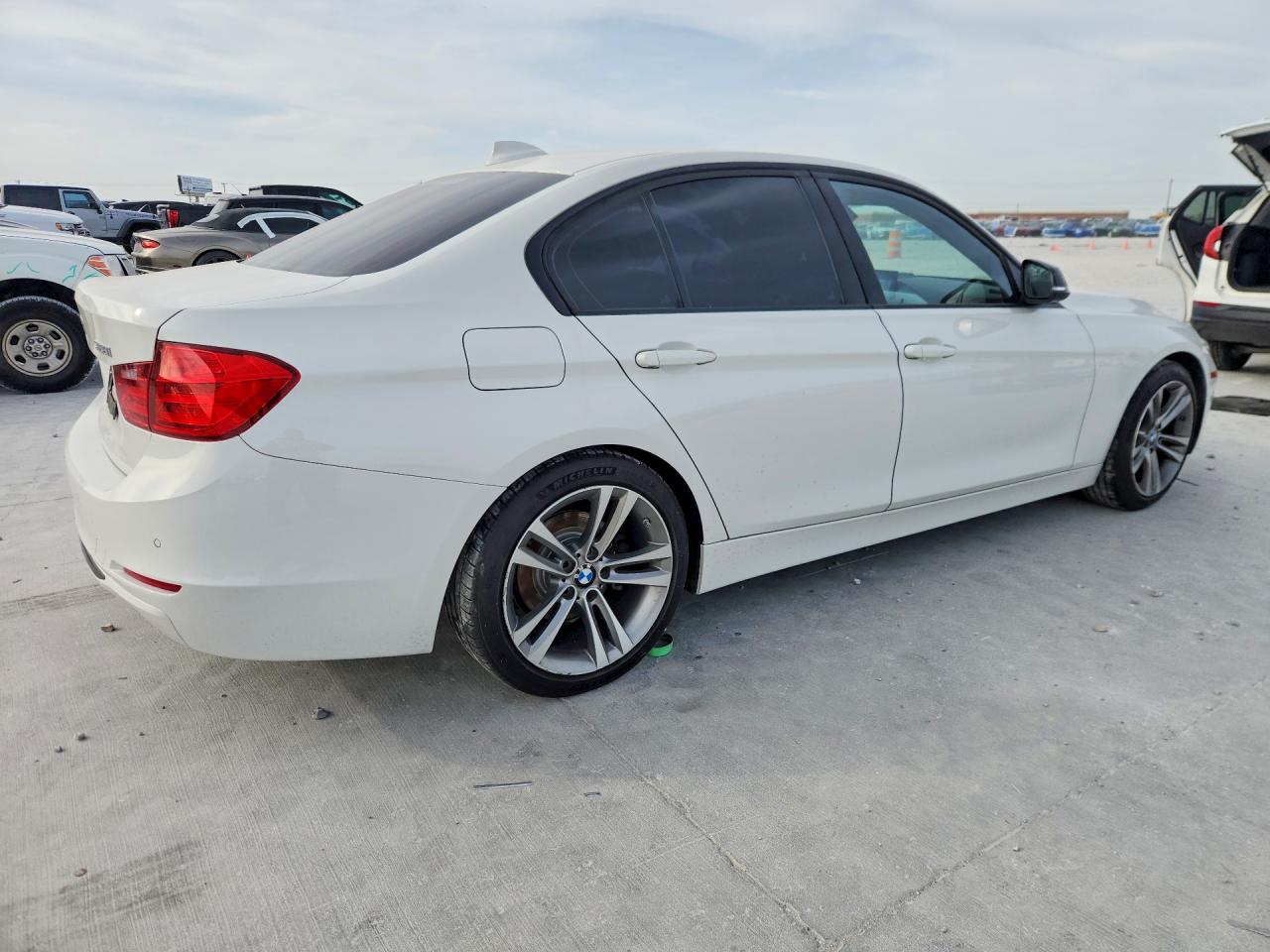 2014 Bmw 328 I White vin: WBA3A5C51EJ464315