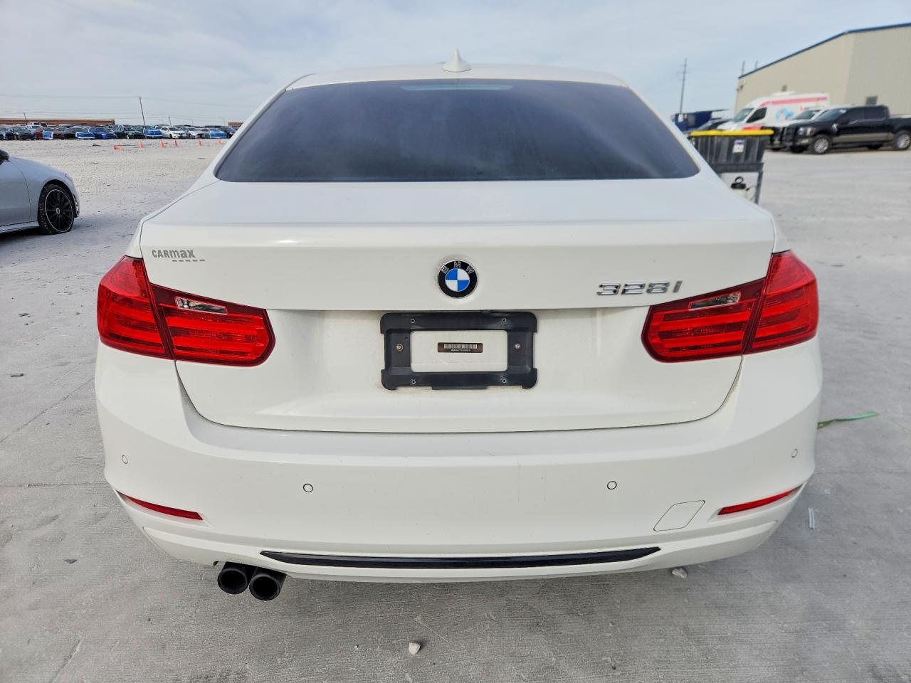 2014 Bmw 328 I White vin: WBA3A5C51EJ464315