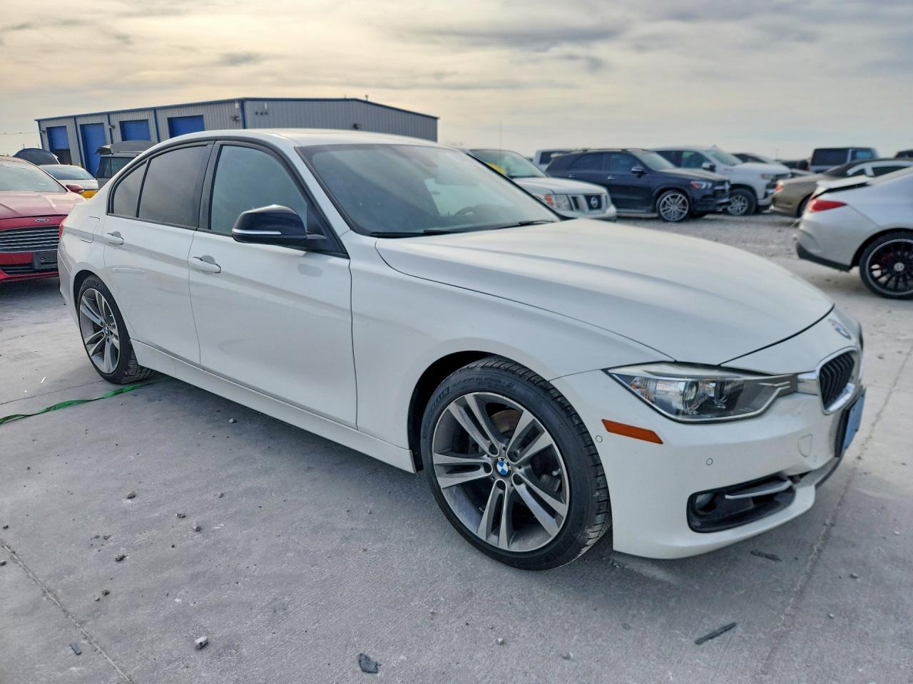 2014 Bmw 328 I White vin: WBA3A5C51EJ464315