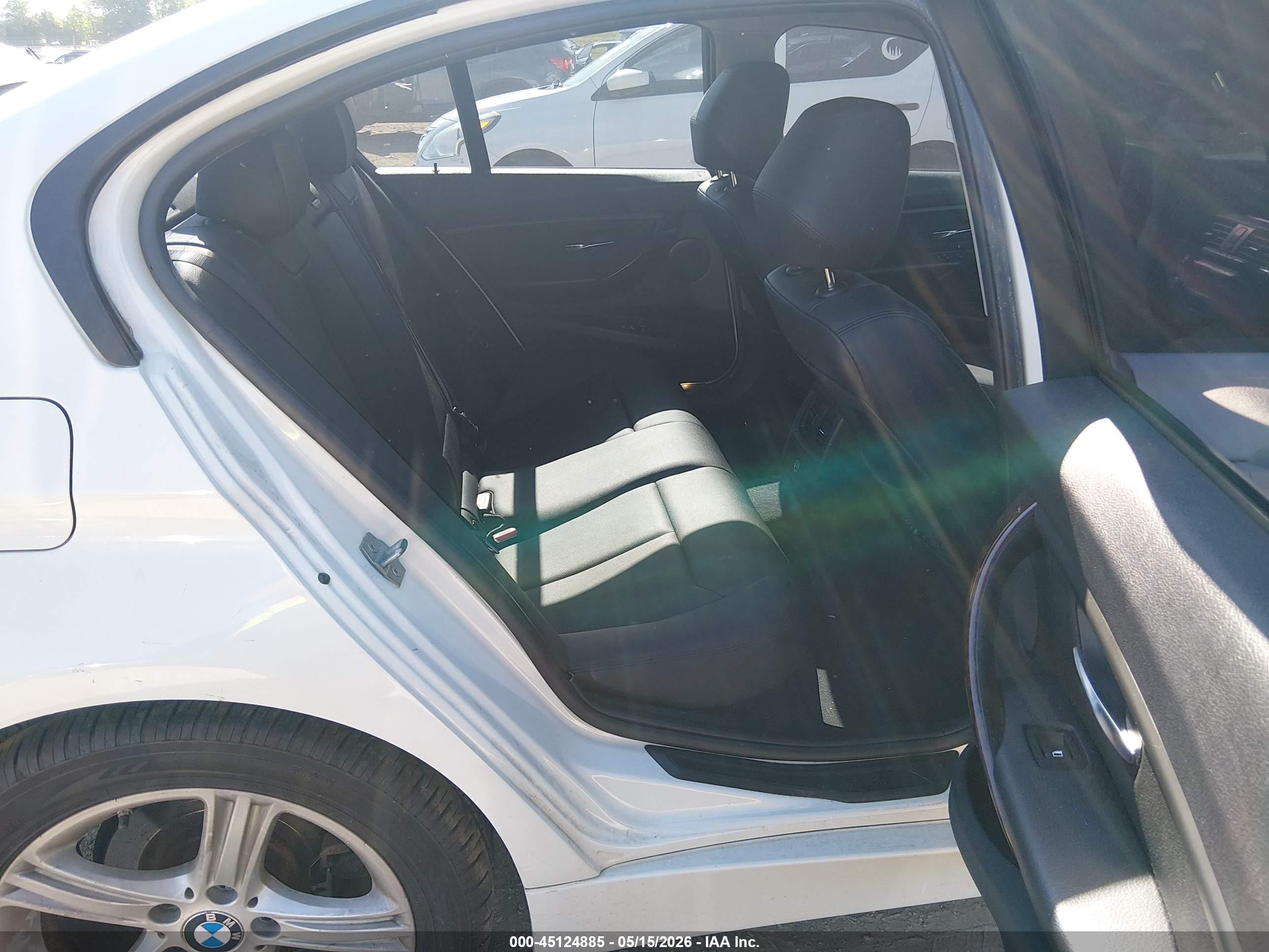 2014 Bmw 328i   White vin: WBA3A5C51EJ464976