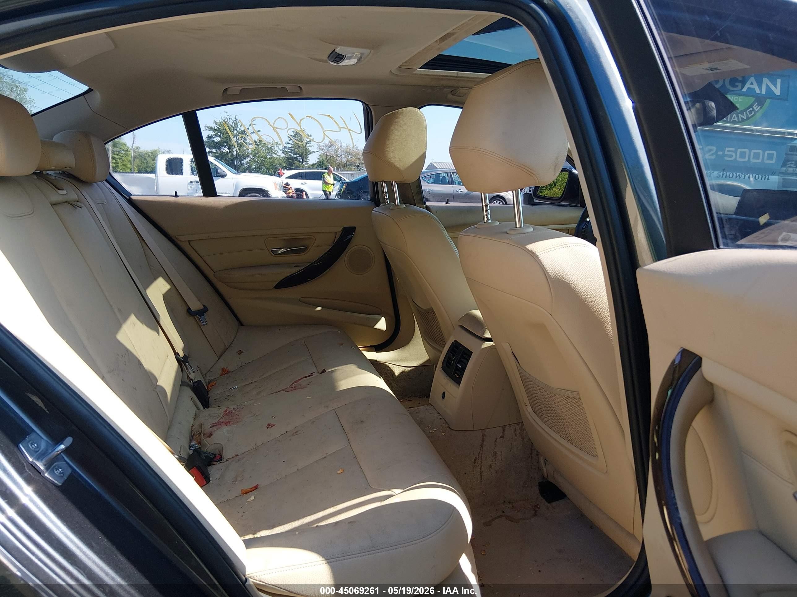 2014 Bmw 328i   Gray vin: WBA3A5C51EP601153