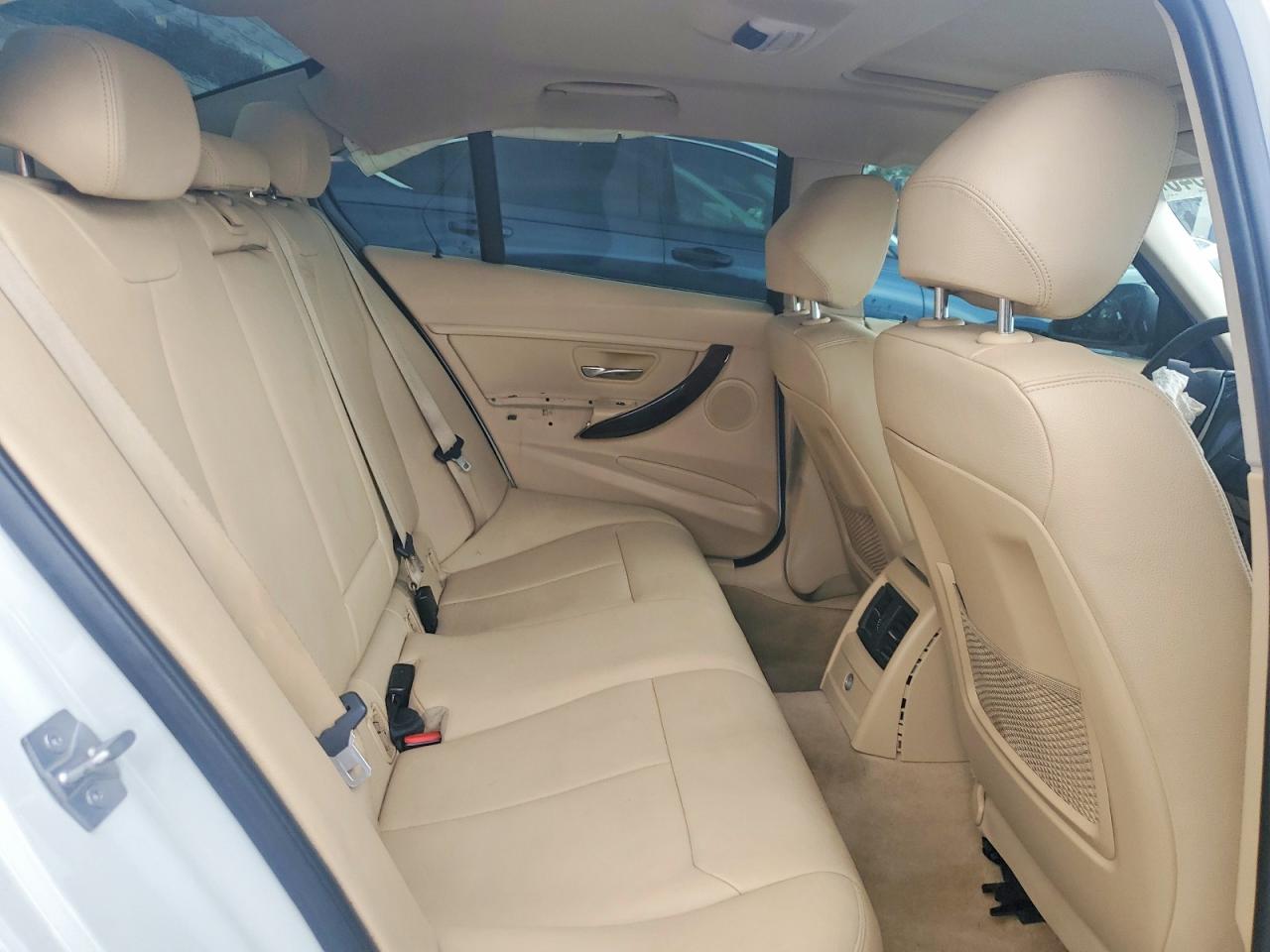 2015 Bmw 328 I White vin: WBA3A5C51FF606215