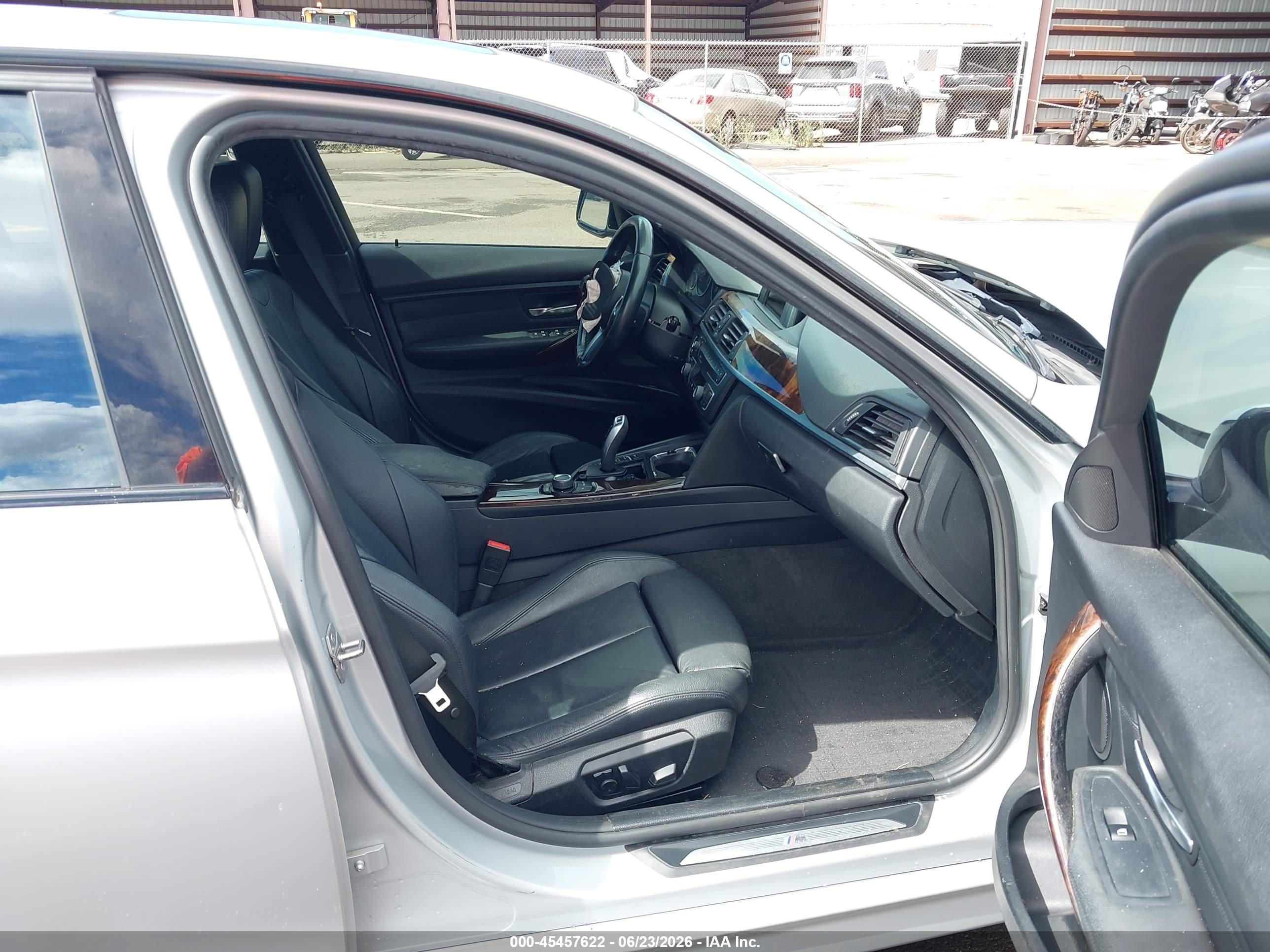 2015 Bmw 328i   Silver vin: WBA3A5C51FF607963