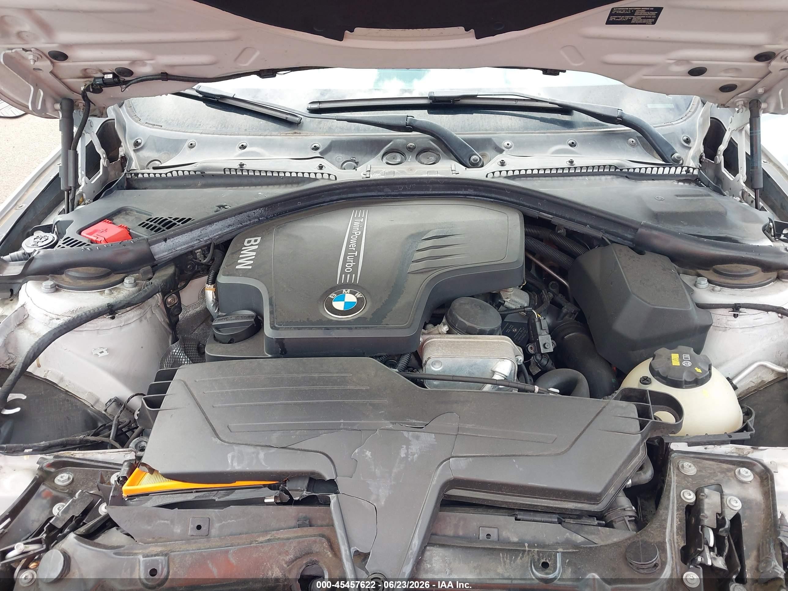 2015 Bmw 328i   Silver vin: WBA3A5C51FF607963