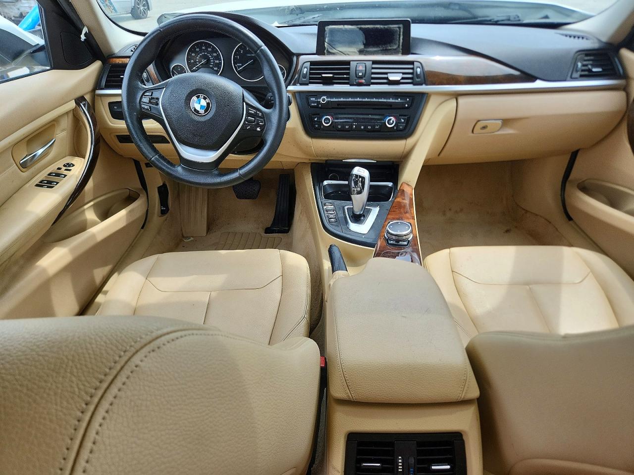 2015 Bmw 328 I White vin: WBA3A5C51FF610166