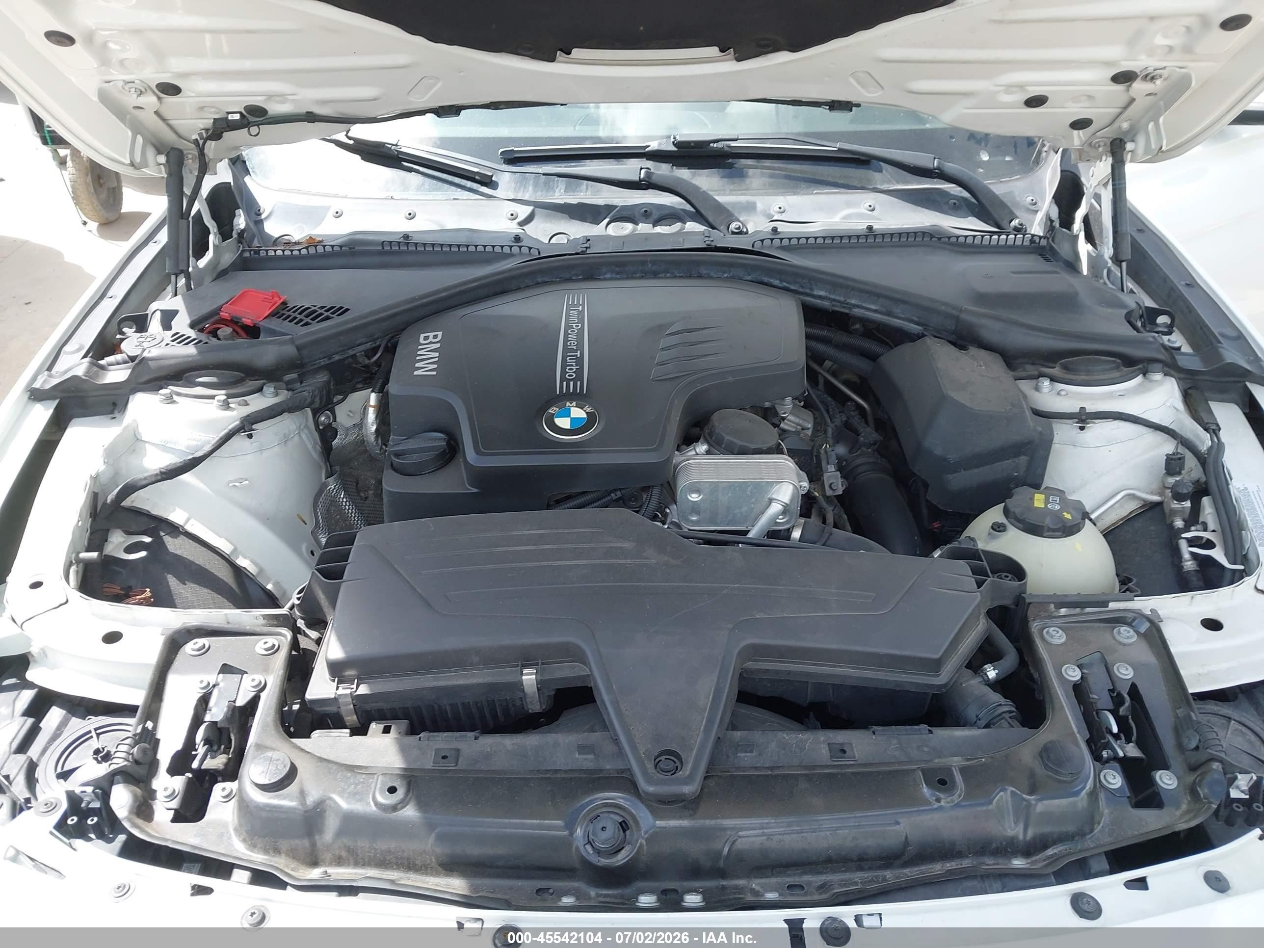 2015 Bmw 328i   White vin: WBA3A5C51FP605415