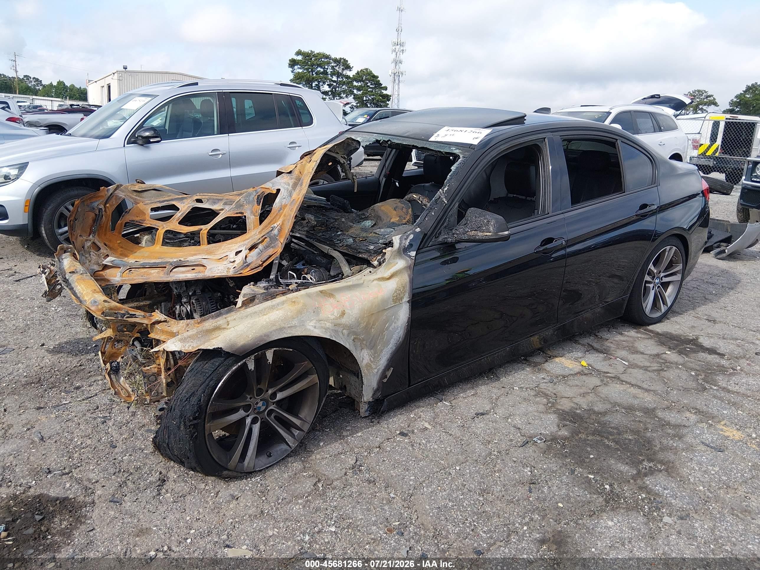 2012 Bmw 328i   Black vin: WBA3A5C52CF259599
