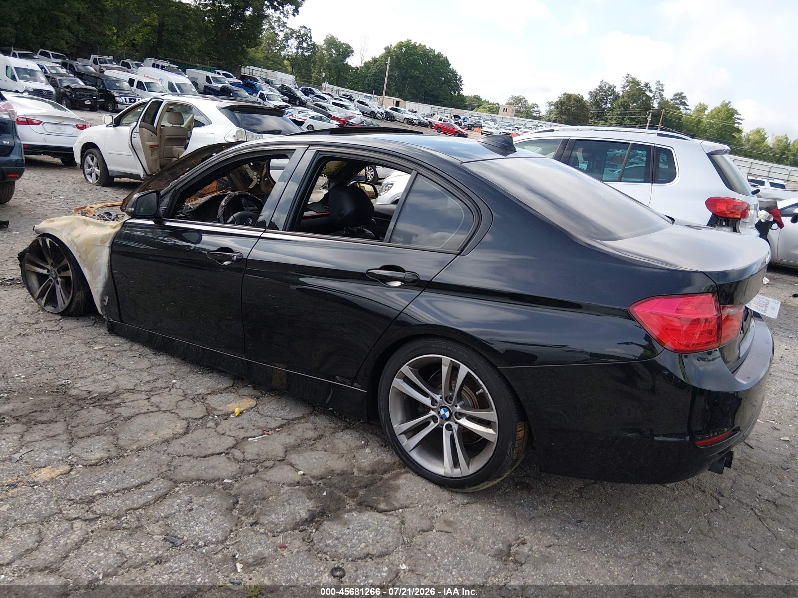 2012 Bmw 328i   Black vin: WBA3A5C52CF259599