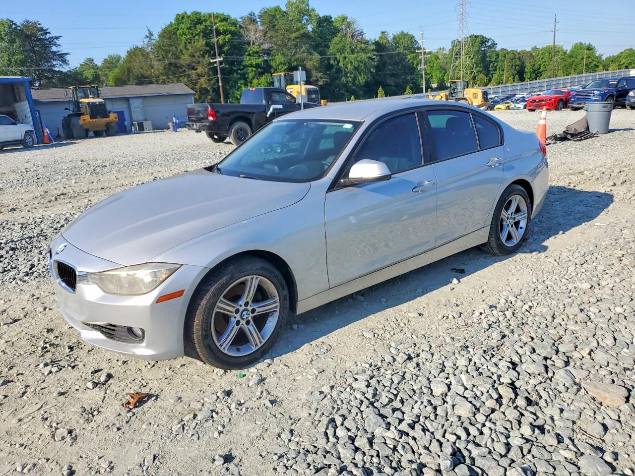 2012 Bmw 328 I Серебряный vin: WBA3A5C52CF341591