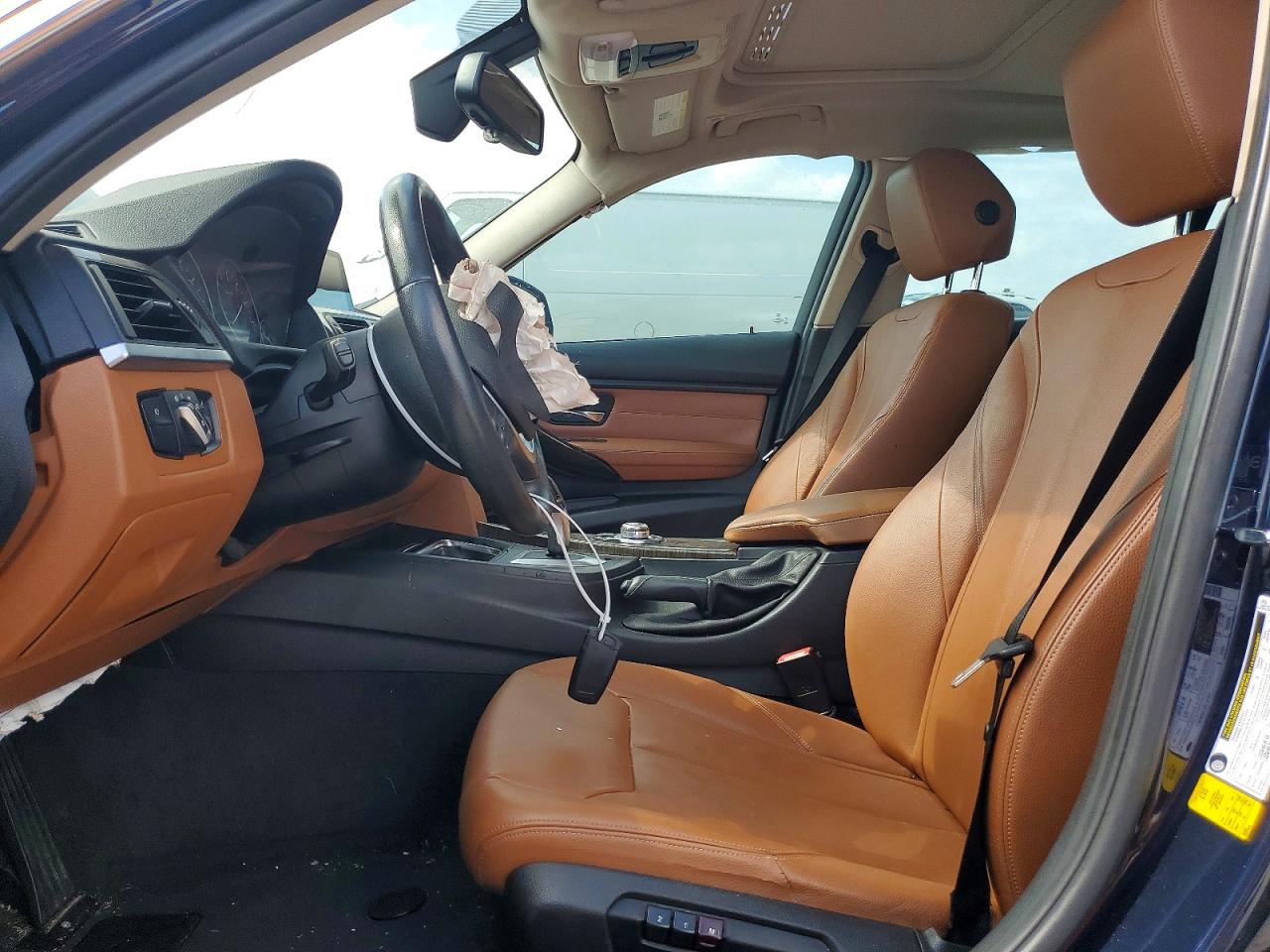 2012 Bmw 328 I Blue vin: WBA3A5C52CF346323