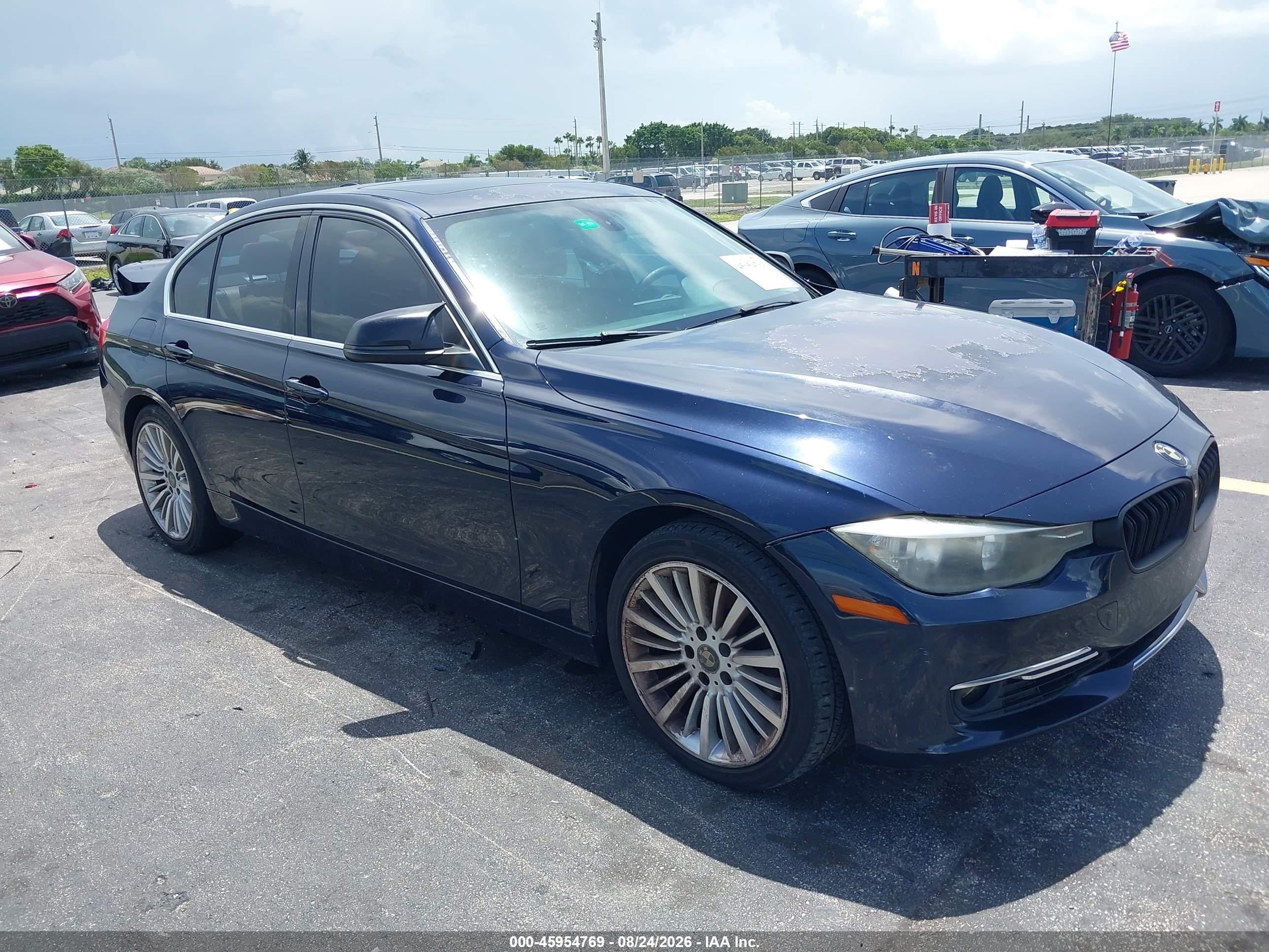2012 Bmw 328i   Blue vin: WBA3A5C52CF347424