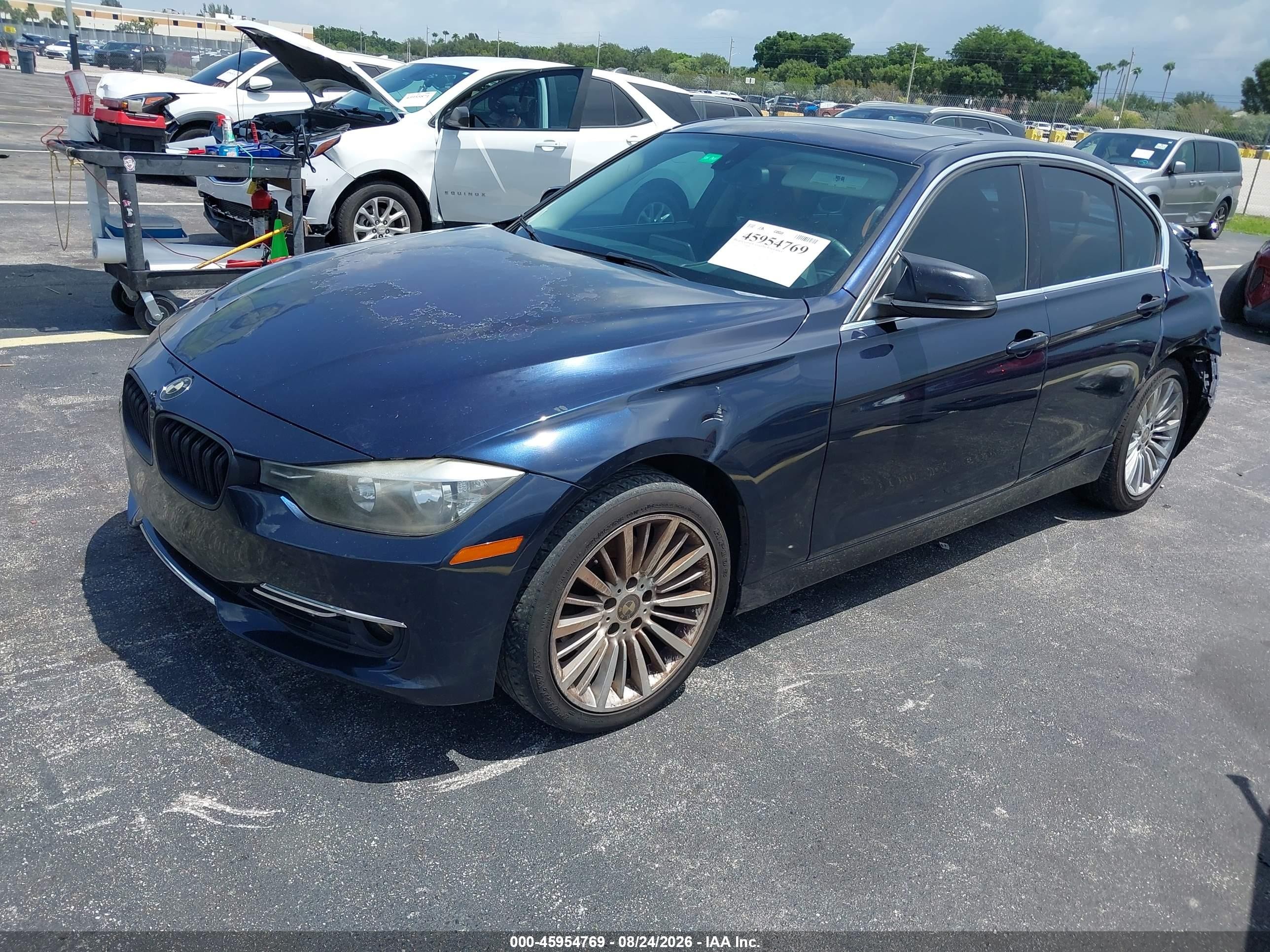 2012 Bmw 328i   Blue vin: WBA3A5C52CF347424