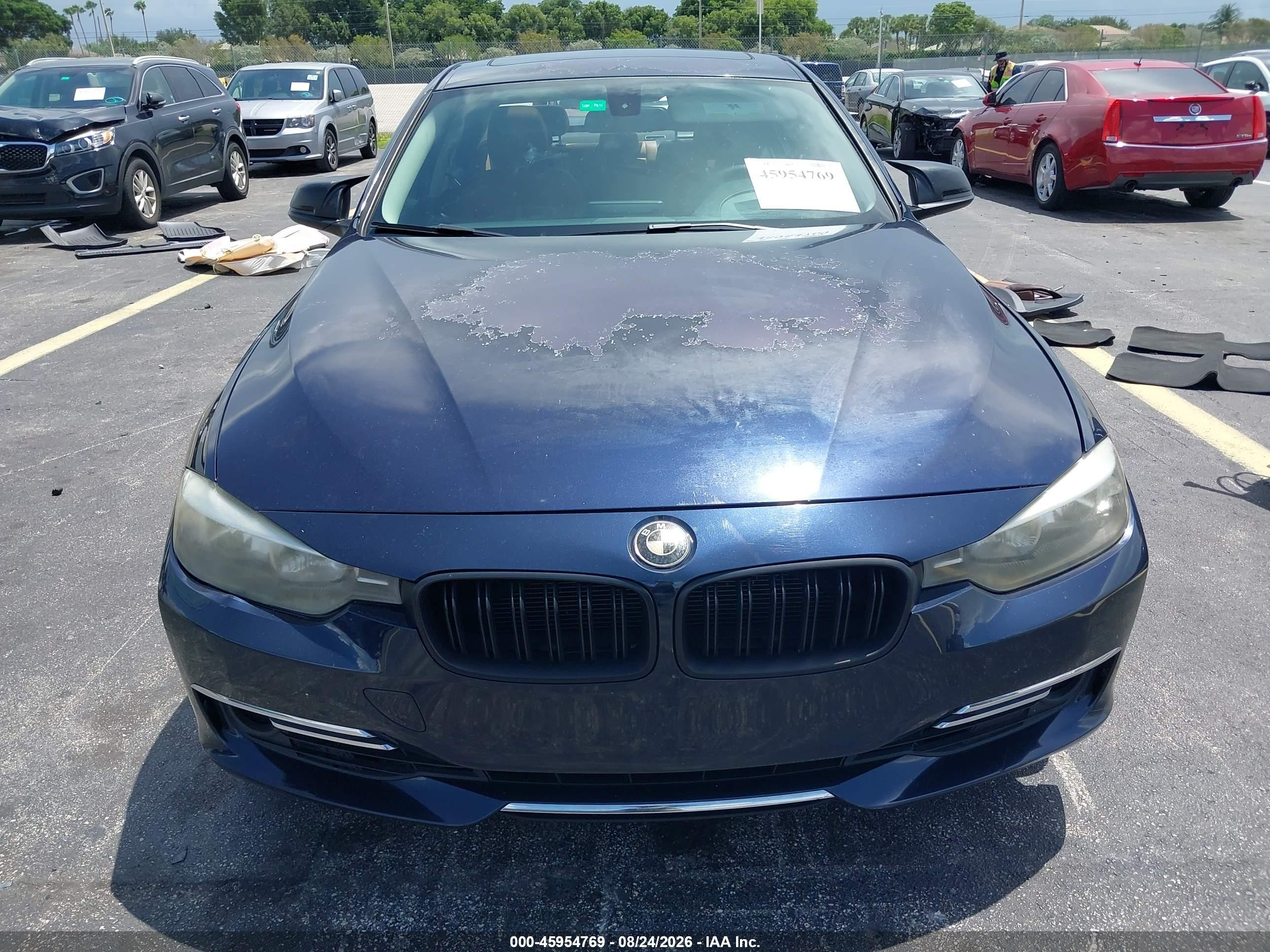 2012 Bmw 328i   Blue vin: WBA3A5C52CF347424