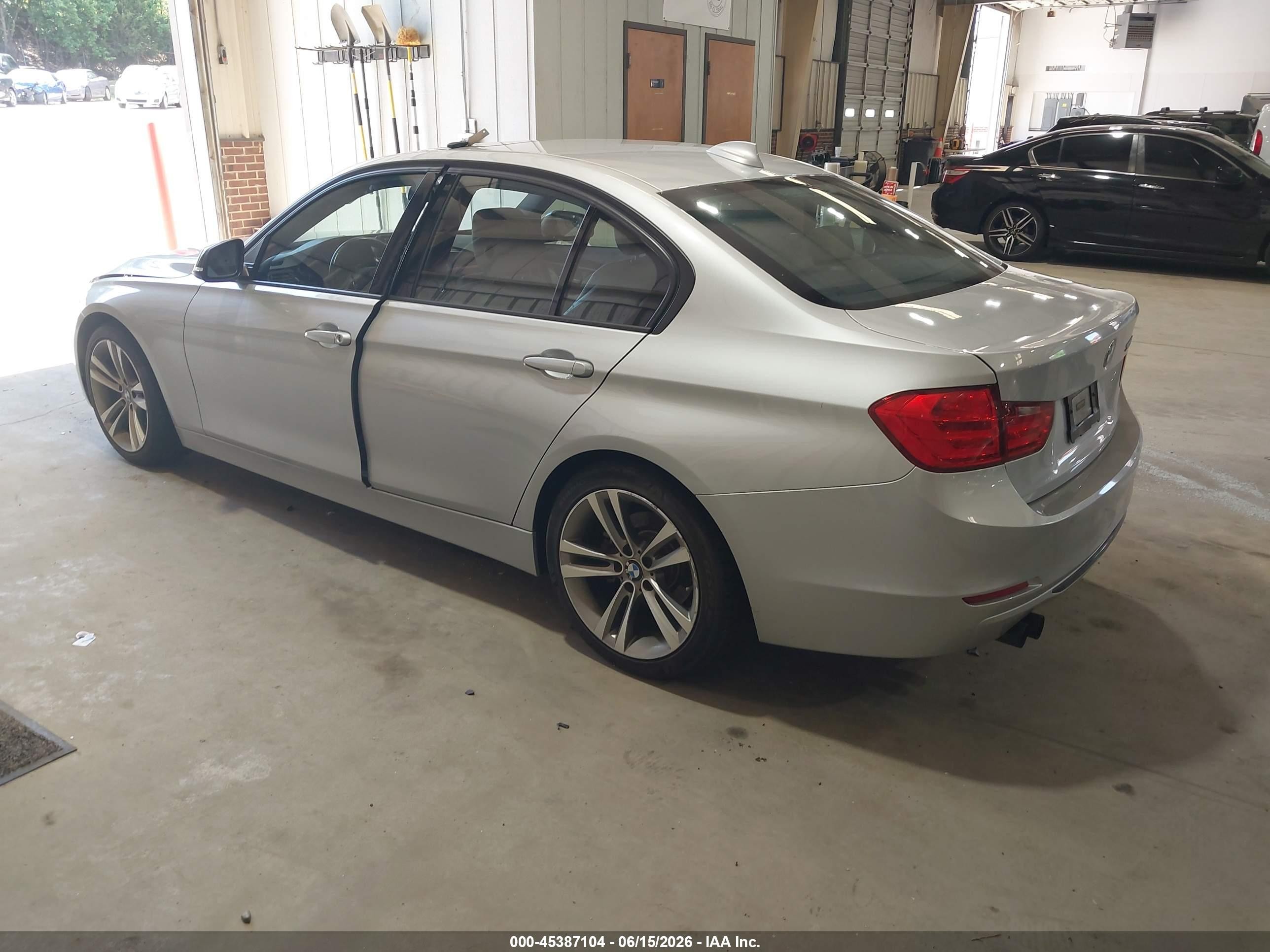2012 Bmw 328i Gray vin: WBA3A5C52CF350050