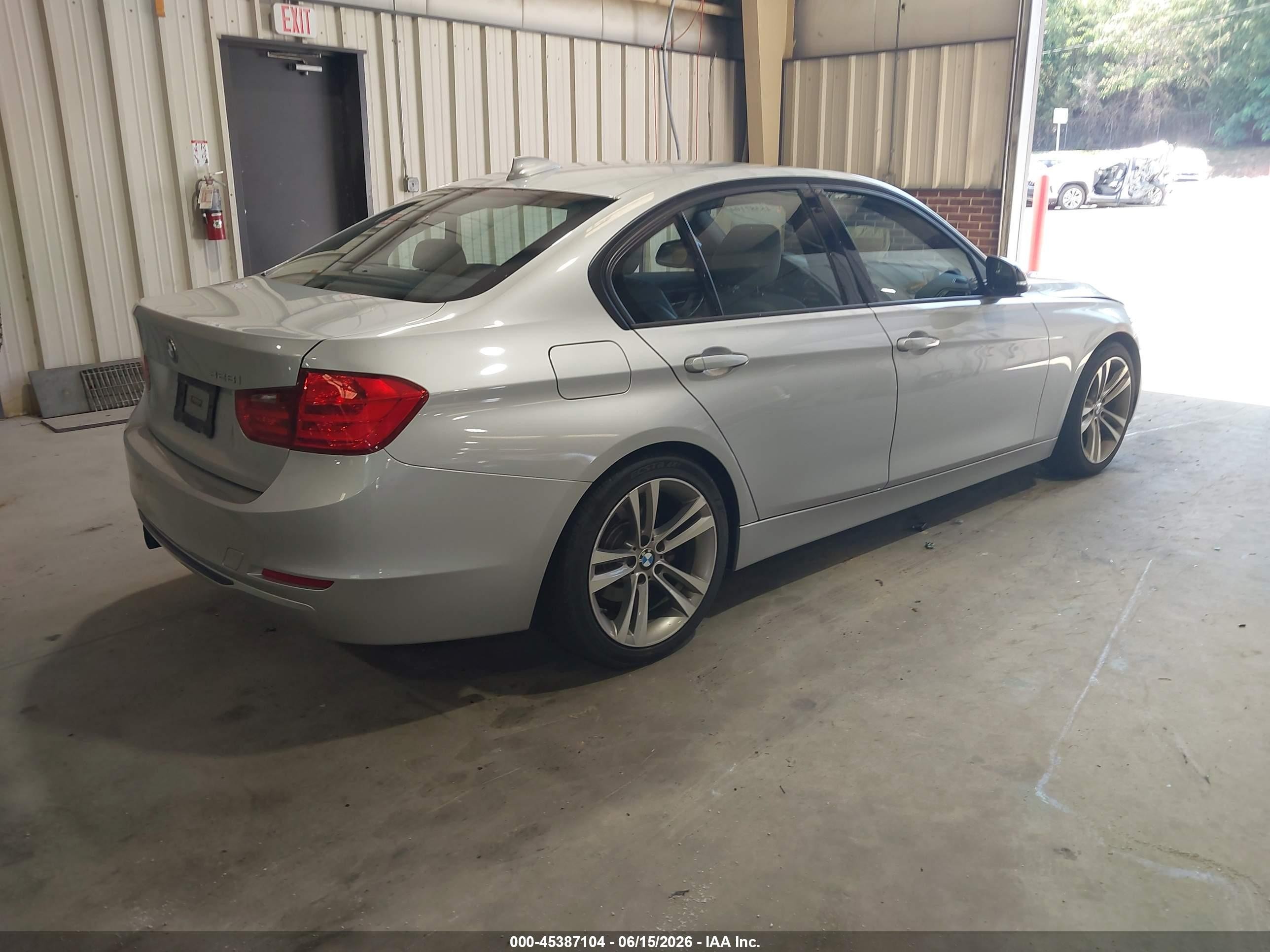 2012 Bmw 328i Gray vin: WBA3A5C52CF350050