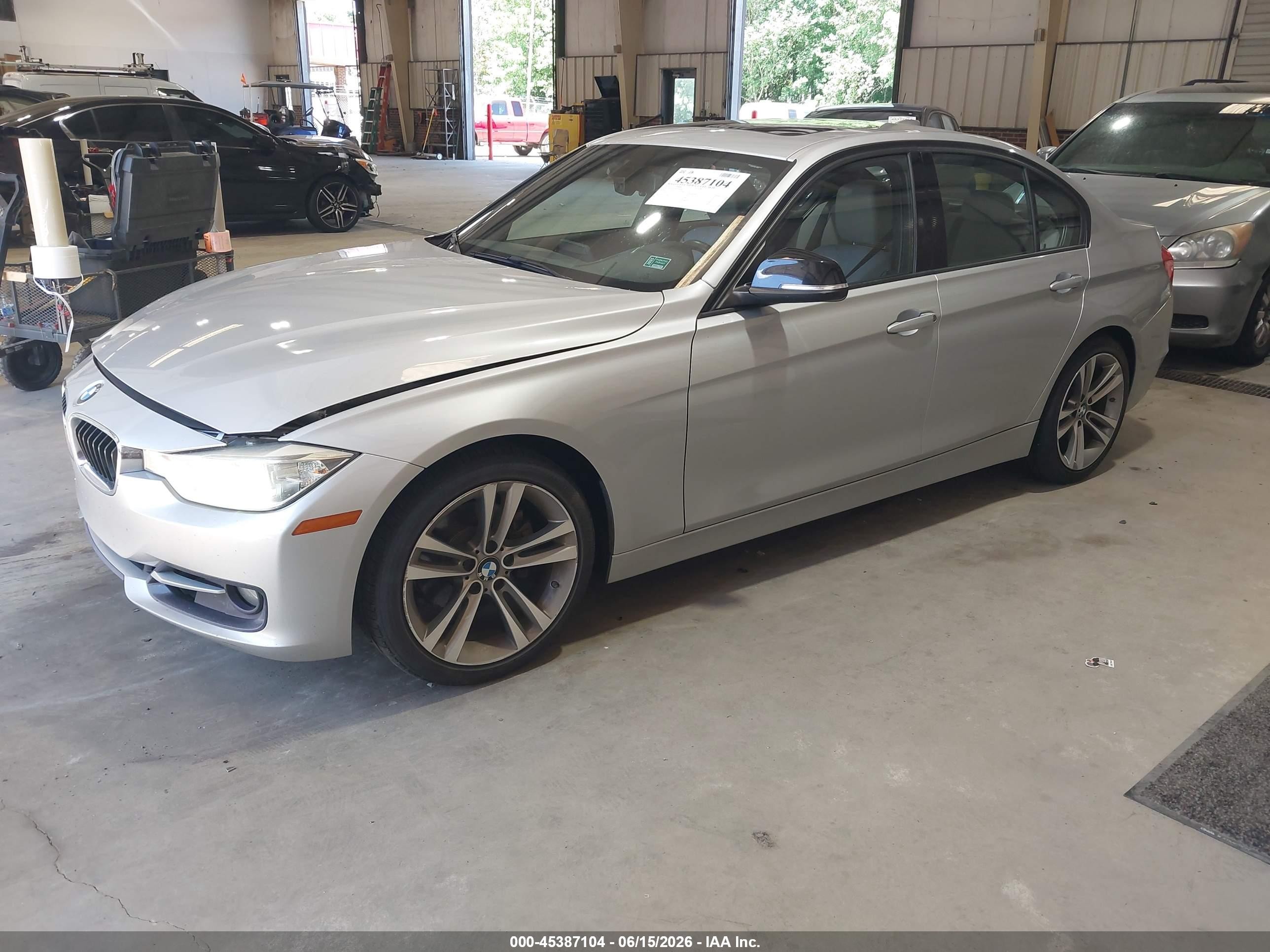 2012 Bmw 328i Gray vin: WBA3A5C52CF350050