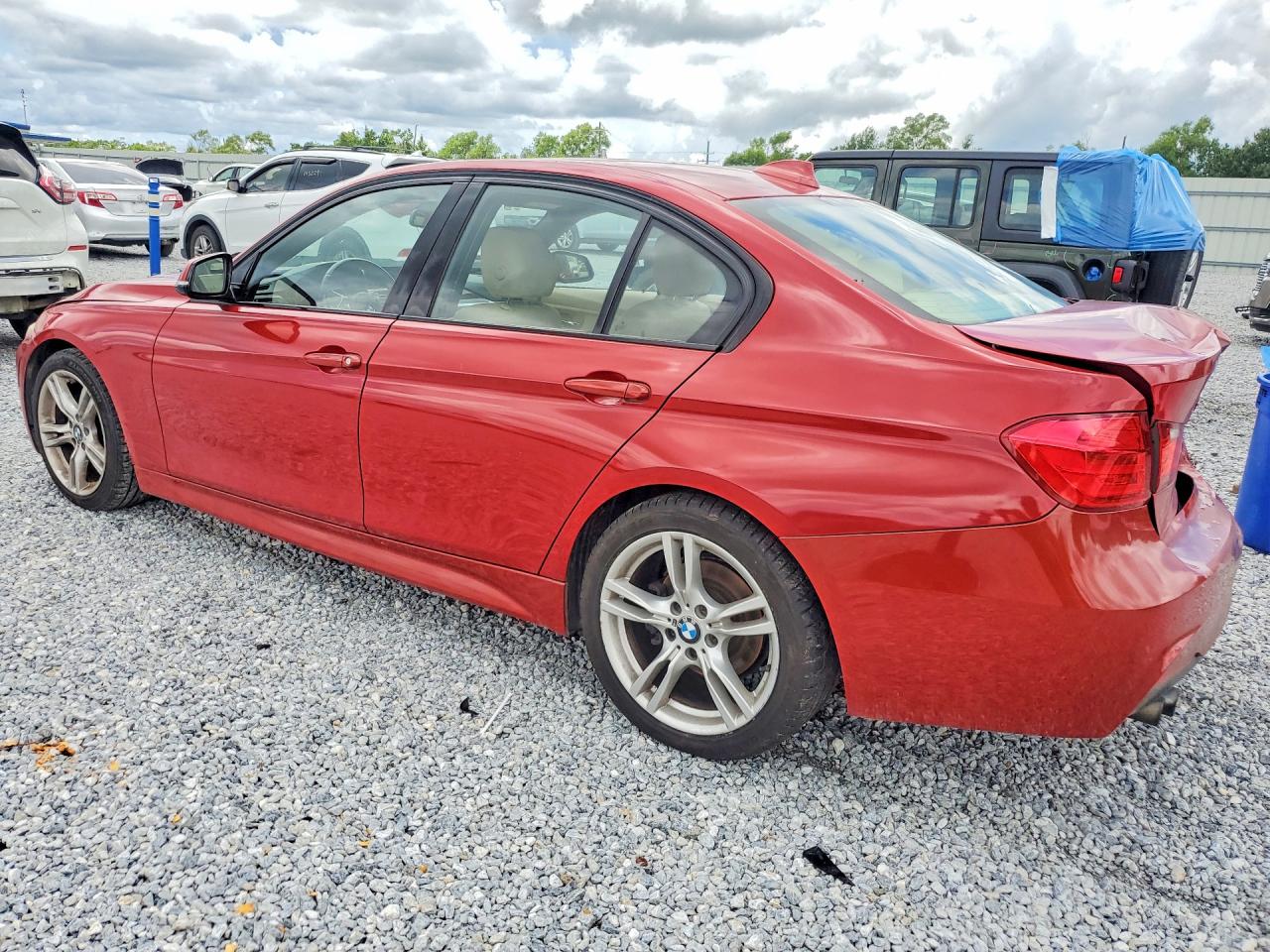 2013 Bmw 328 I Red vin: WBA3A5C52DF357758