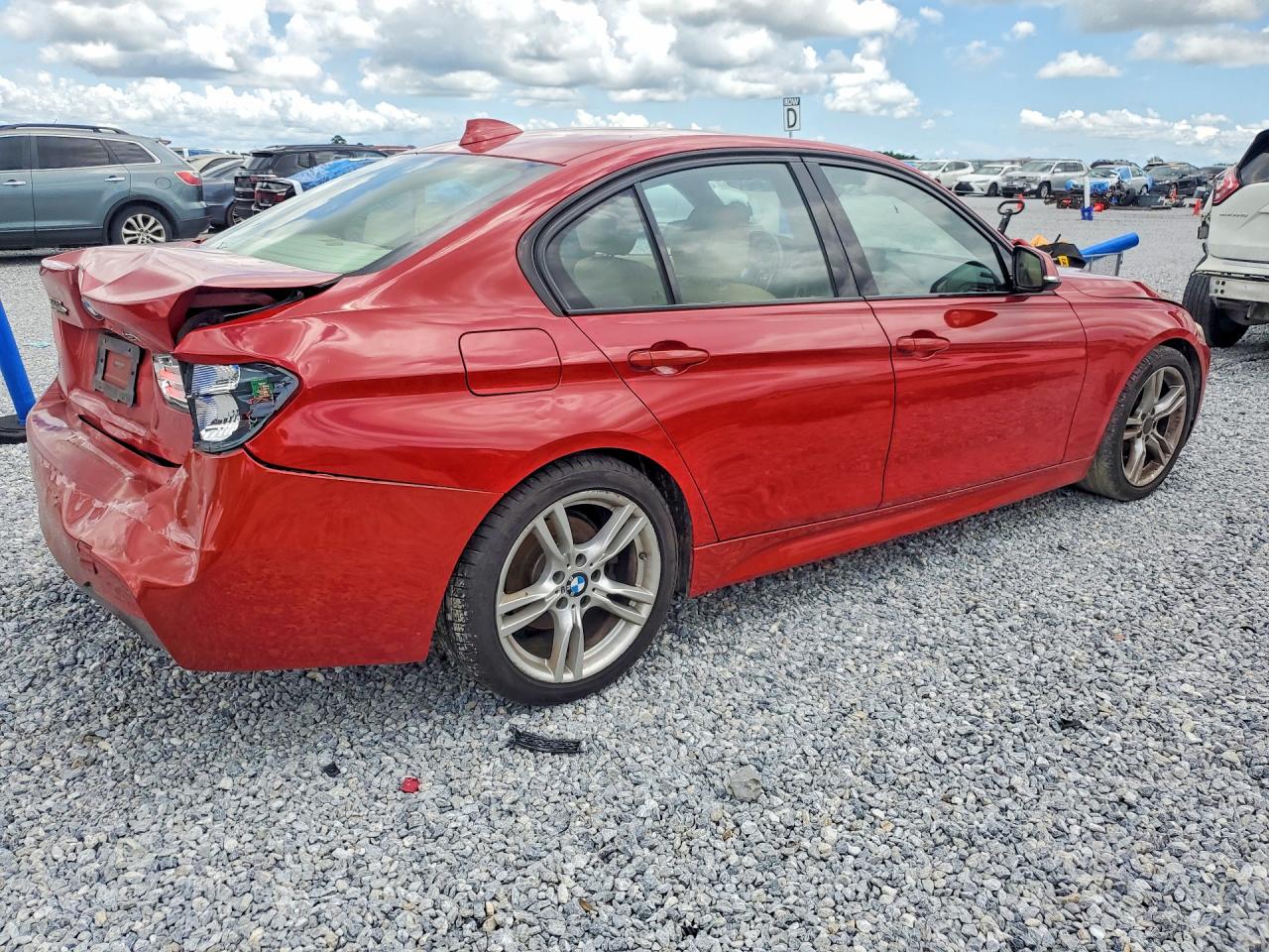 2013 Bmw 328 I Red vin: WBA3A5C52DF357758