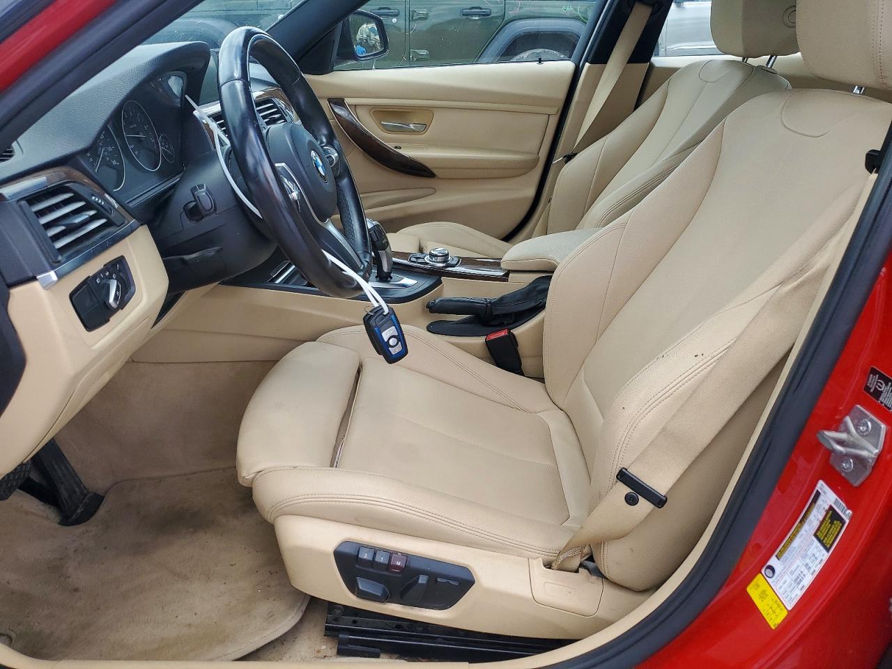 2013 Bmw 328 I Red vin: WBA3A5C52DF357758