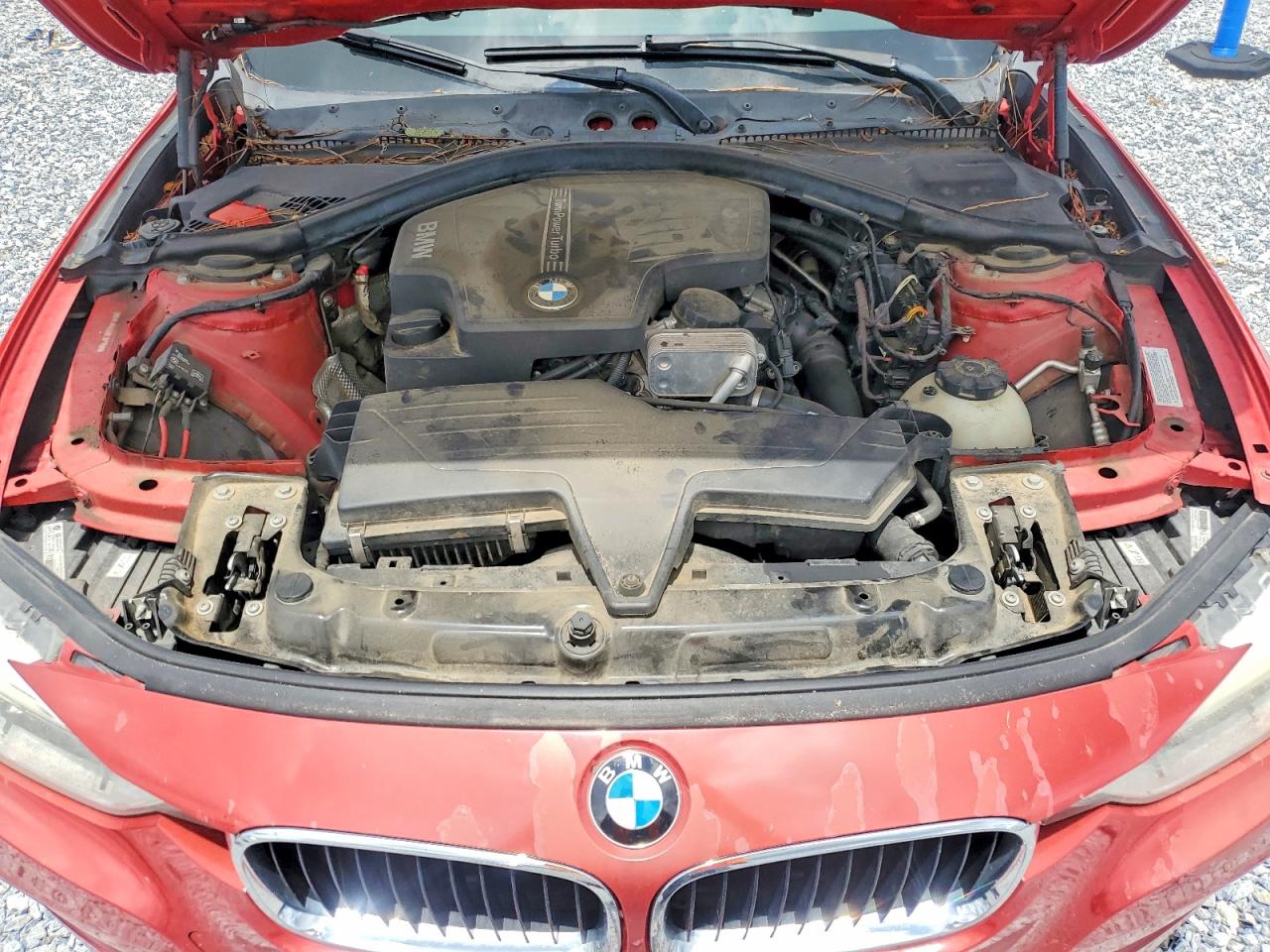 2013 Bmw 328 I Red vin: WBA3A5C52DF357758