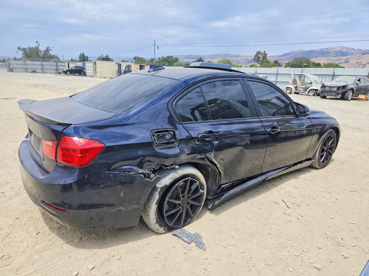 2013 Bmw 328 I Black vin: WBA3A5C52DJ461700