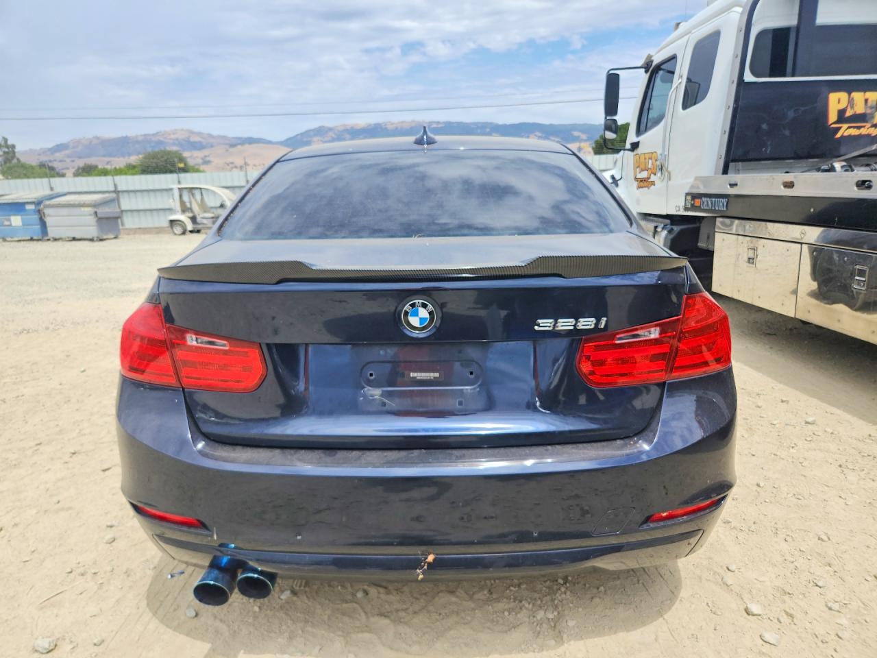 2013 Bmw 328 I Black vin: WBA3A5C52DJ461700