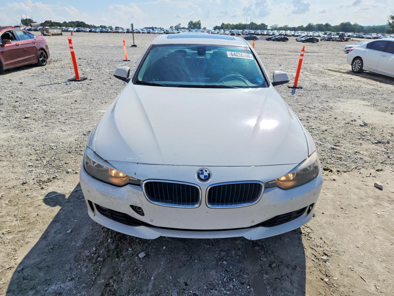 2015 Bmw 328 I White vin: WBA3A5C52FF607180
