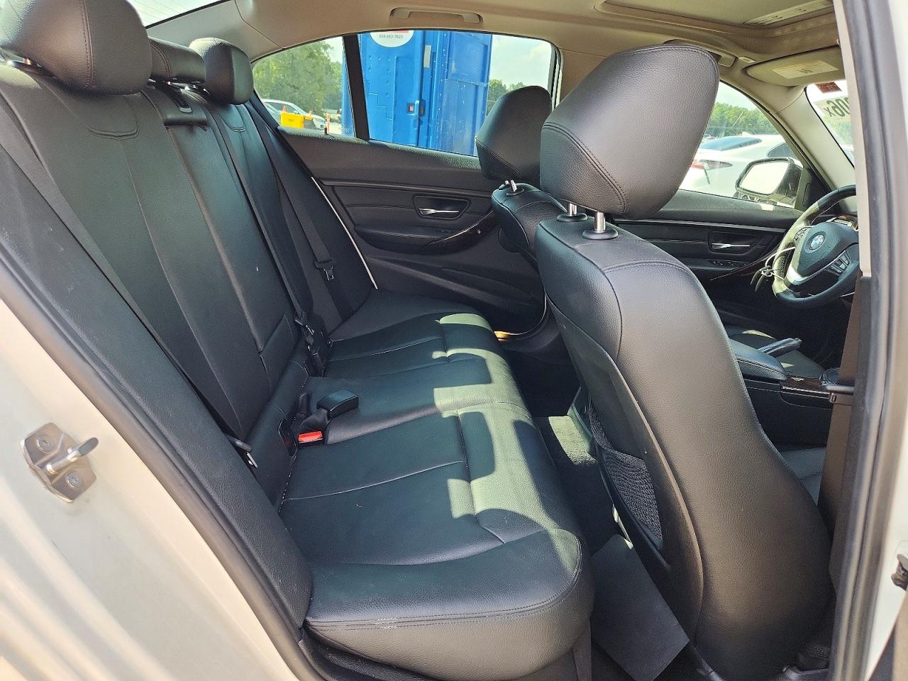 2015 Bmw 328 I White vin: WBA3A5C52FF607180