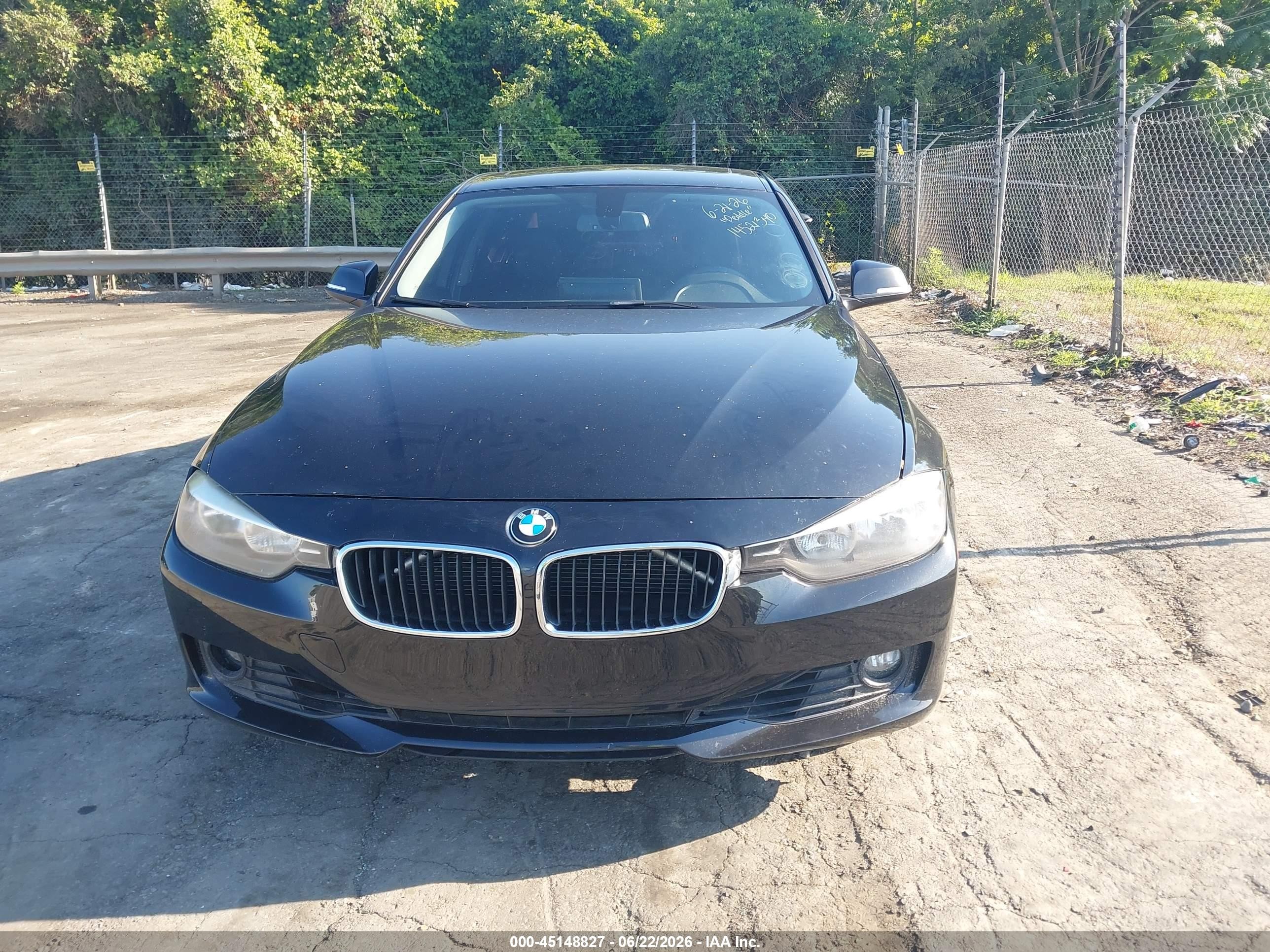 2015 Bmw 328i   Black vin: WBA3A5C52FF609110