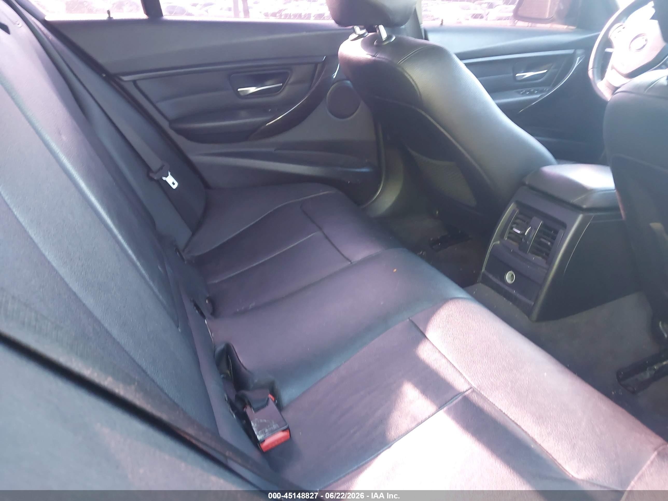 2015 Bmw 328i   Black vin: WBA3A5C52FF609110