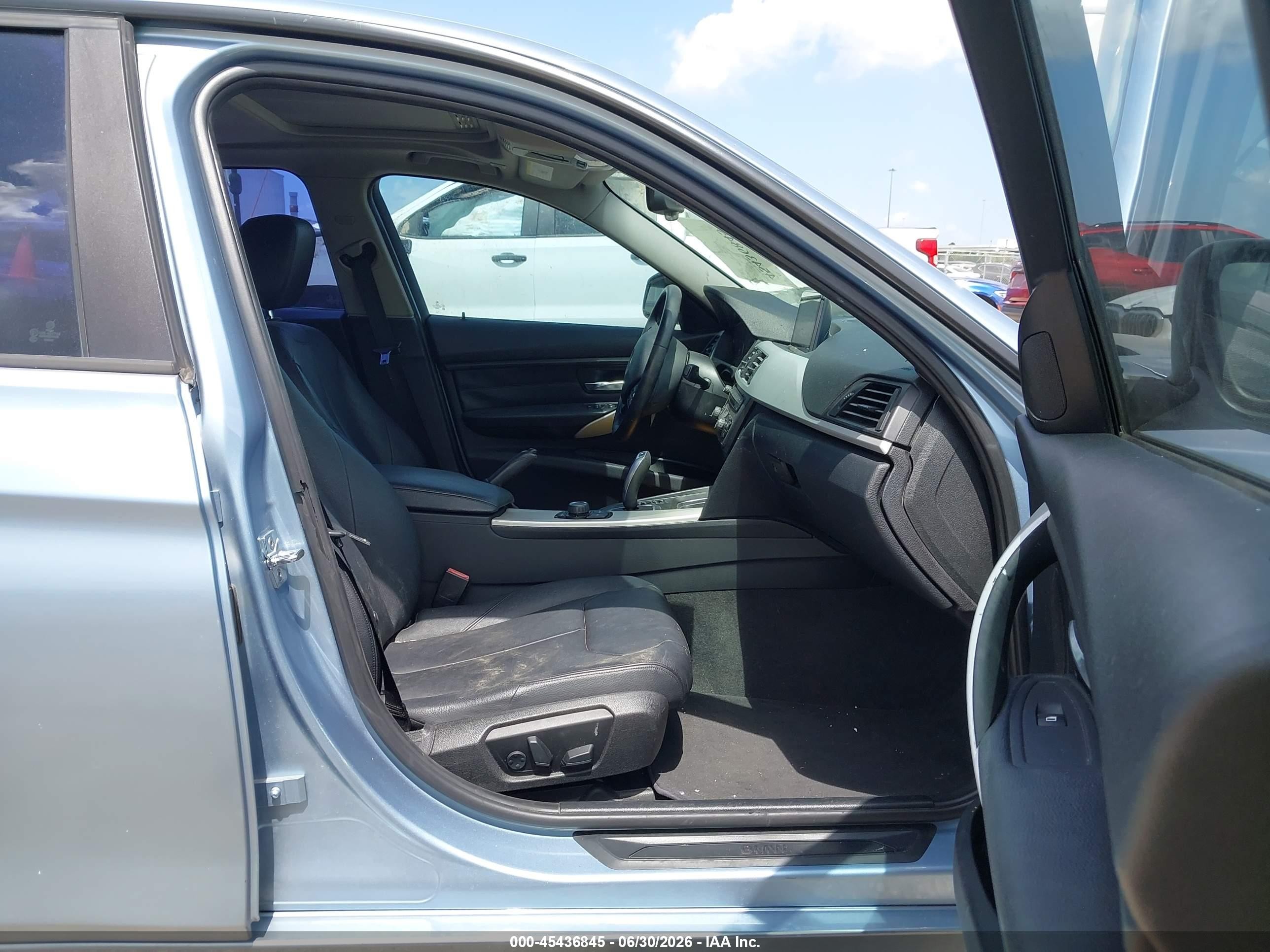 2012 Bmw 328i   Light Blue vin: WBA3A5C53CF344595