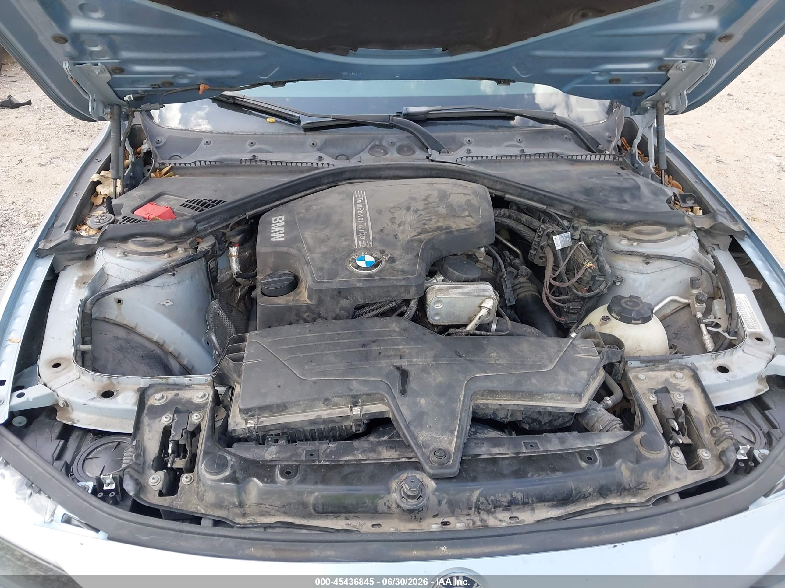 2012 Bmw 328i   Light Blue vin: WBA3A5C53CF344595
