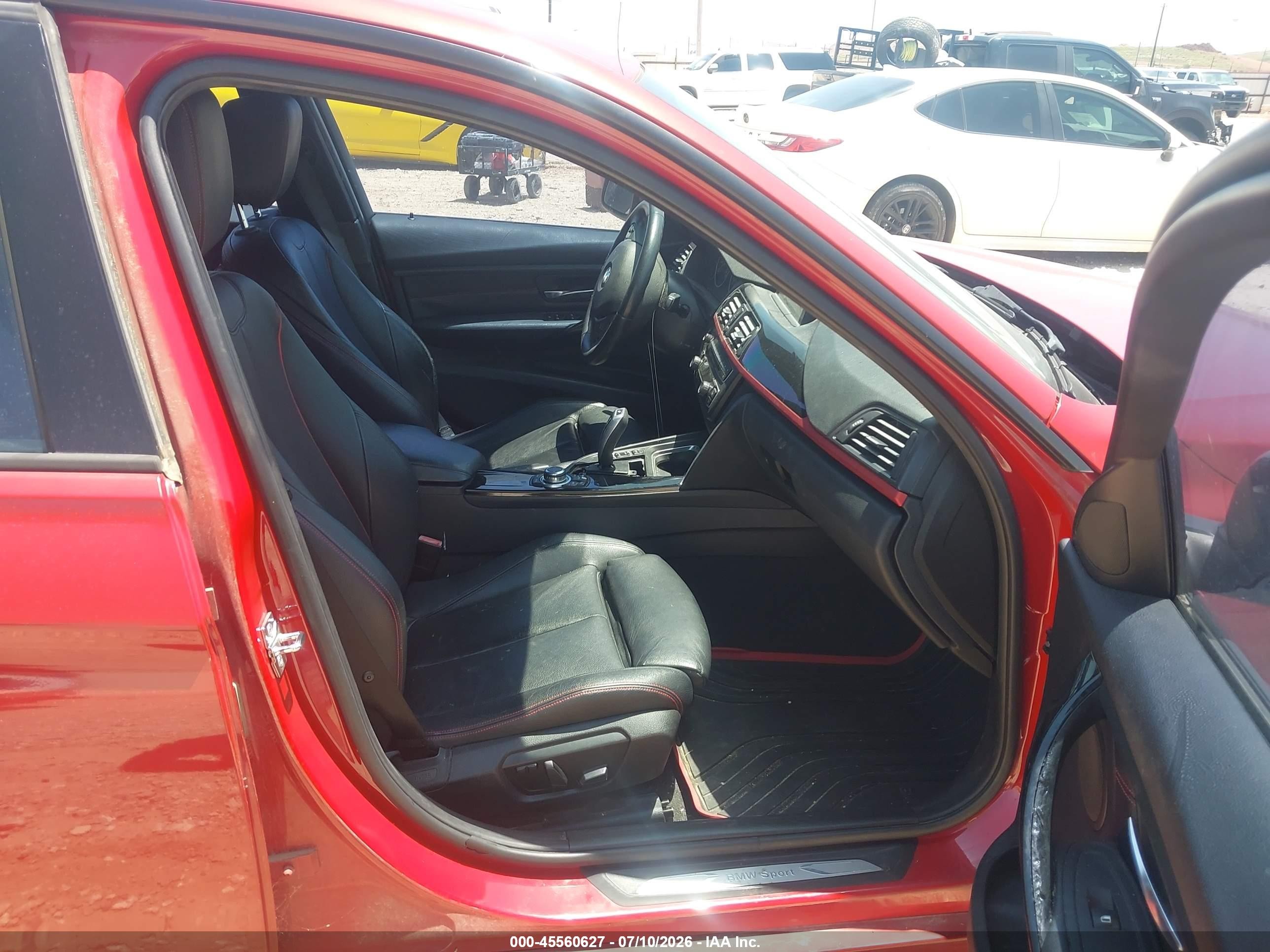 2012 Bmw 328i   Красный vin: WBA3A5C53CF345682
