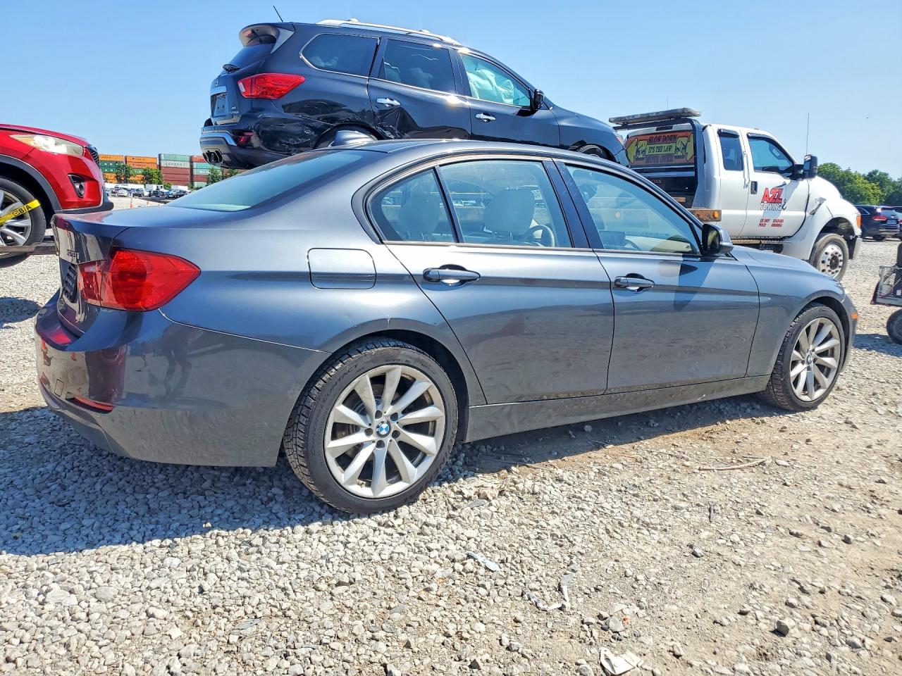 2012 Bmw 328 I Gray vin: WBA3A5C53CF348453
