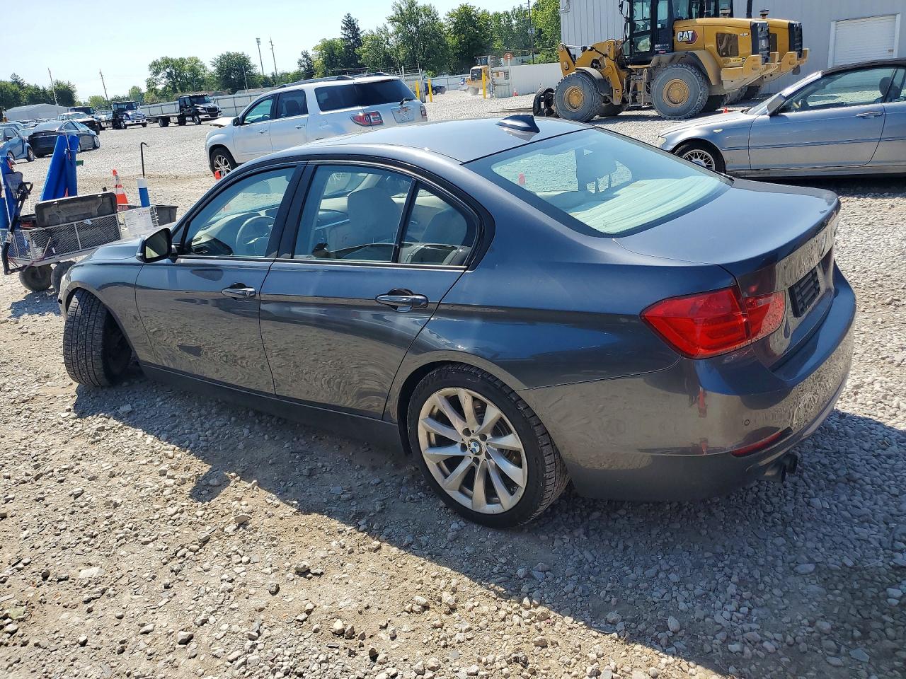 2012 Bmw 328 I Gray vin: WBA3A5C53CF348453