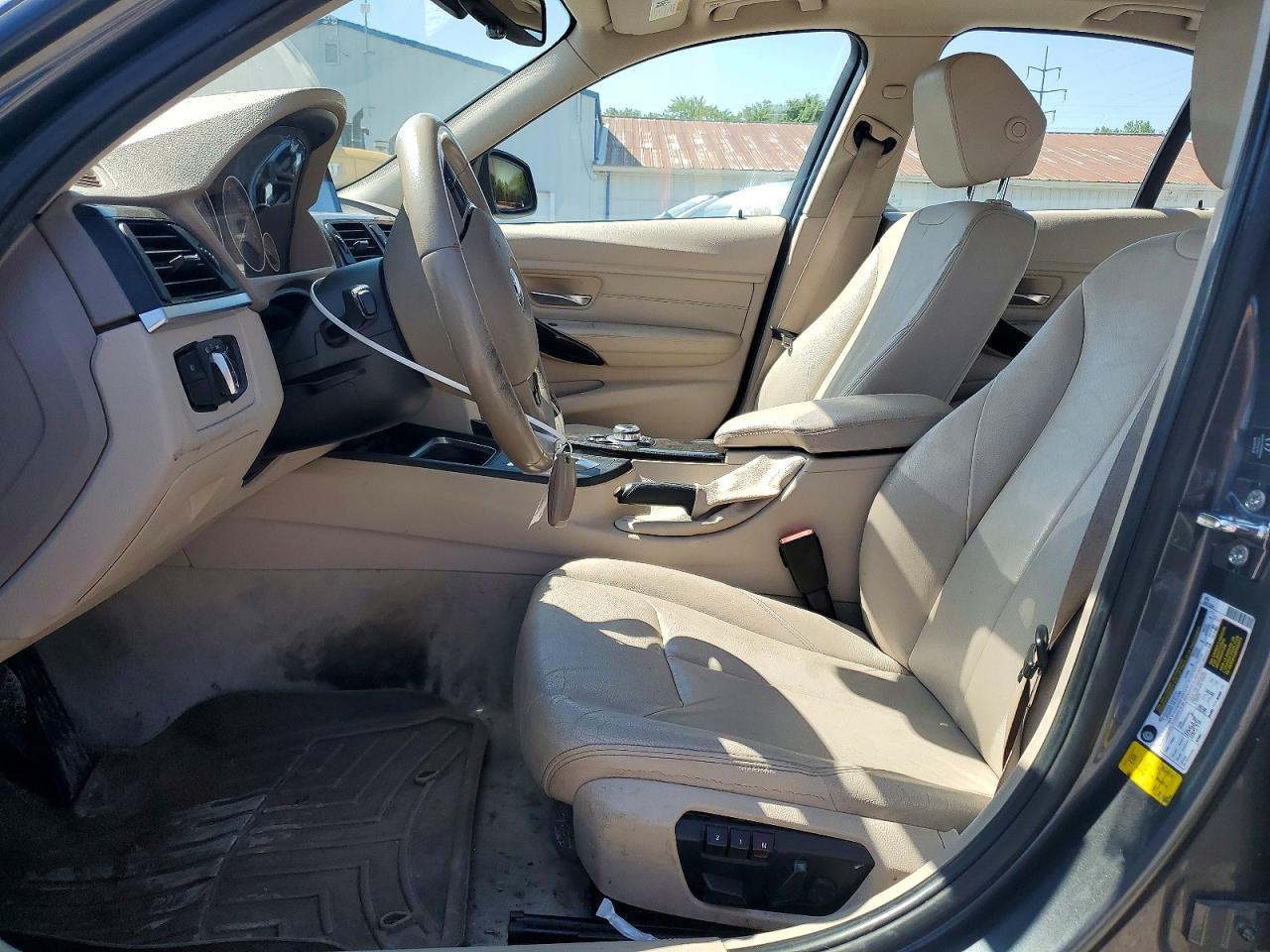 2012 Bmw 328 I Gray vin: WBA3A5C53CF348453