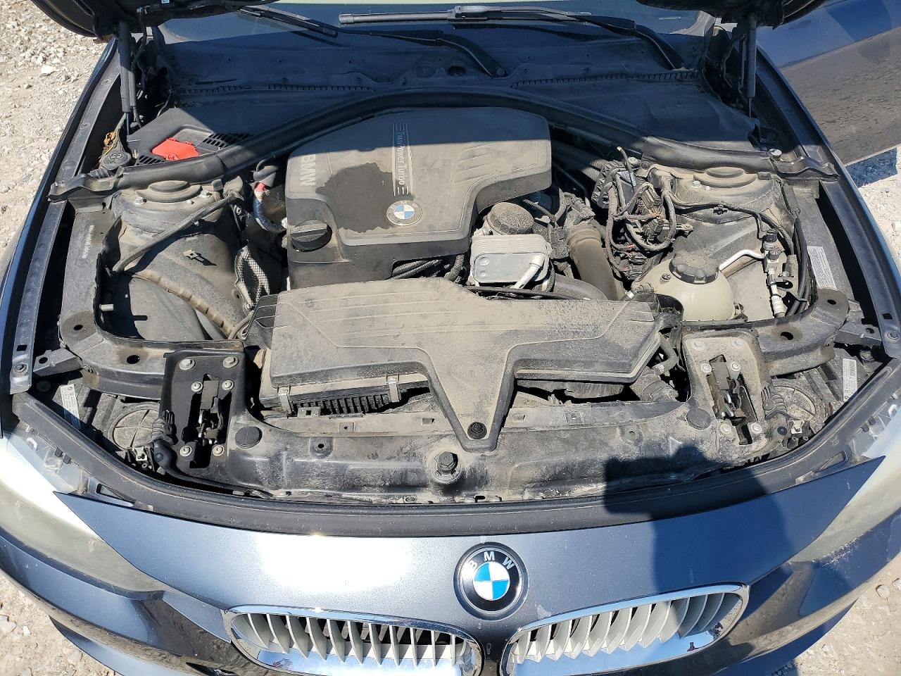2012 Bmw 328 I Gray vin: WBA3A5C53CF348453