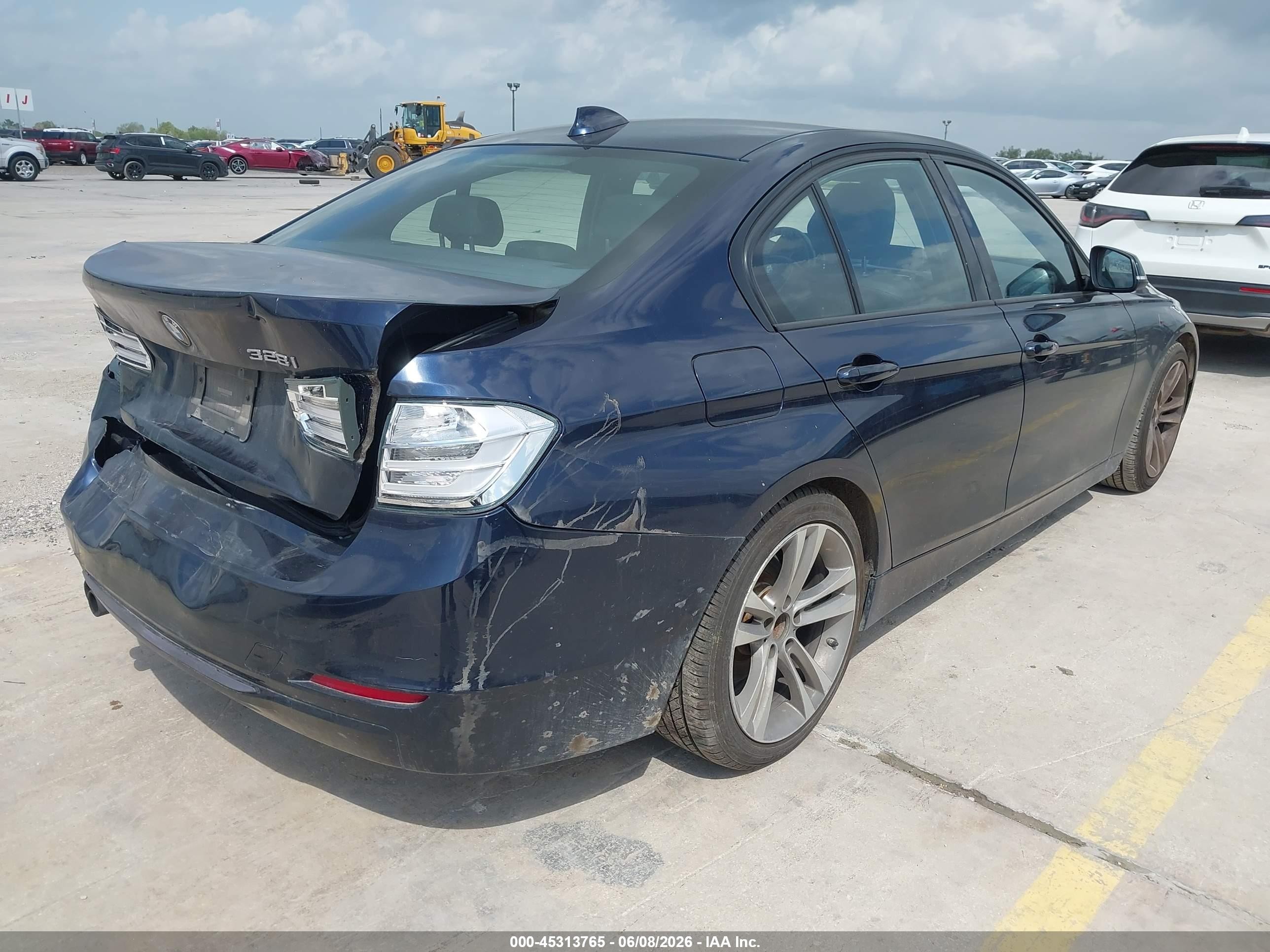 2012 Bmw 328i   Dark Blue vin: WBA3A5C53CF349571