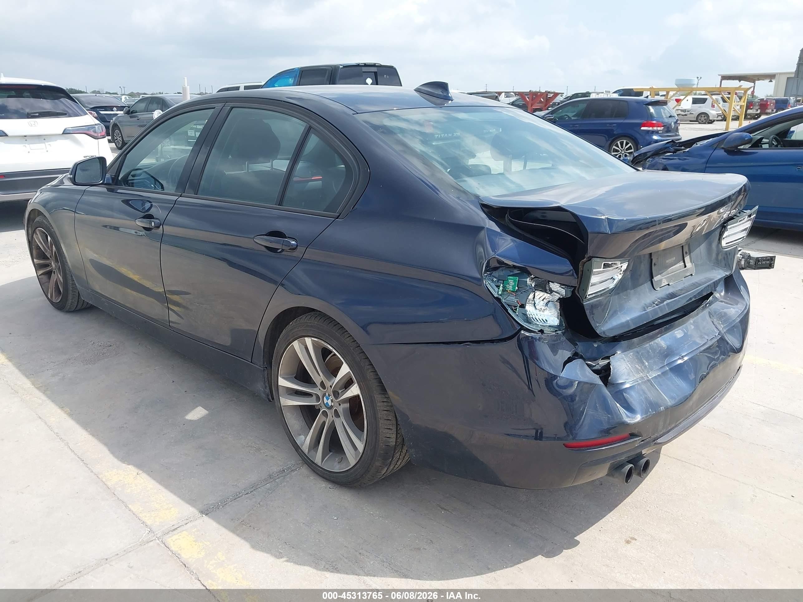 2012 Bmw 328i   Dark Blue vin: WBA3A5C53CF349571