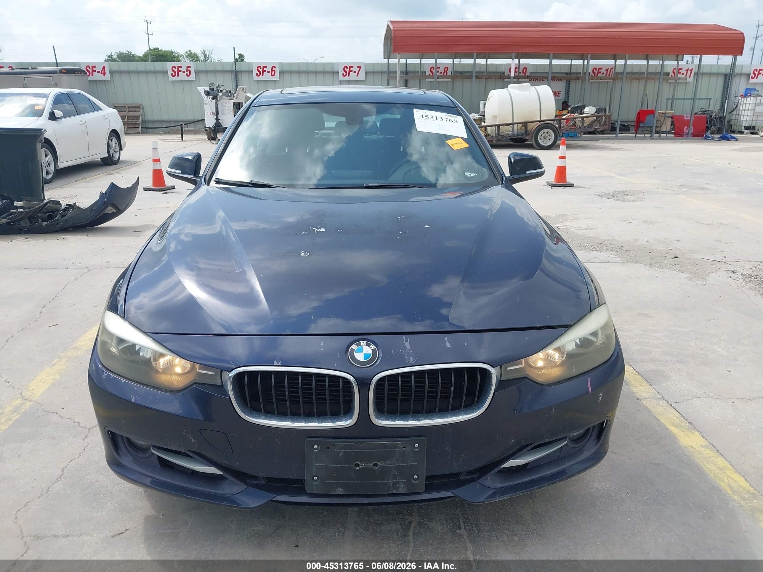 2012 Bmw 328i   Dark Blue vin: WBA3A5C53CF349571