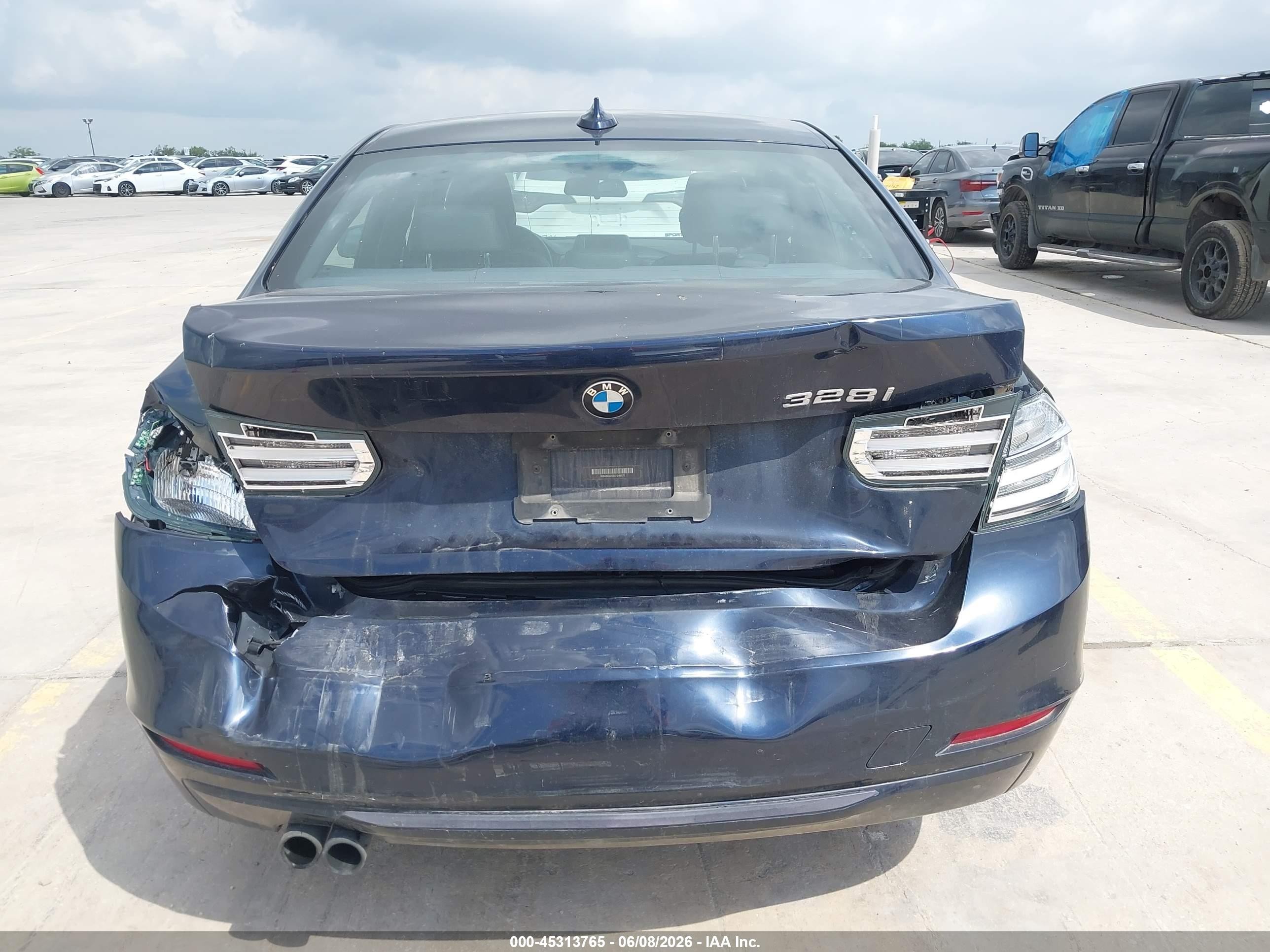2012 Bmw 328i   Dark Blue vin: WBA3A5C53CF349571