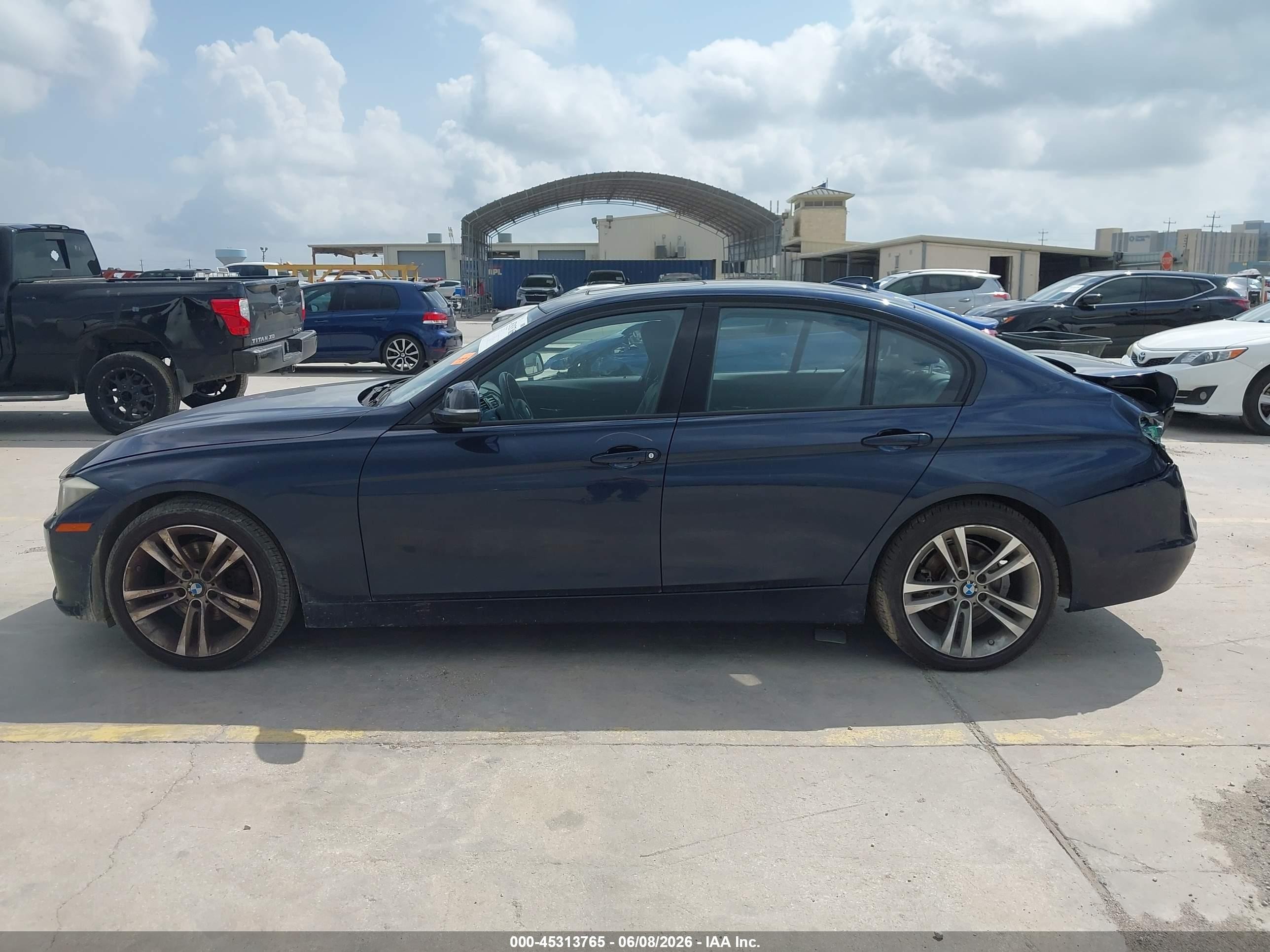 2012 Bmw 328i   Dark Blue vin: WBA3A5C53CF349571