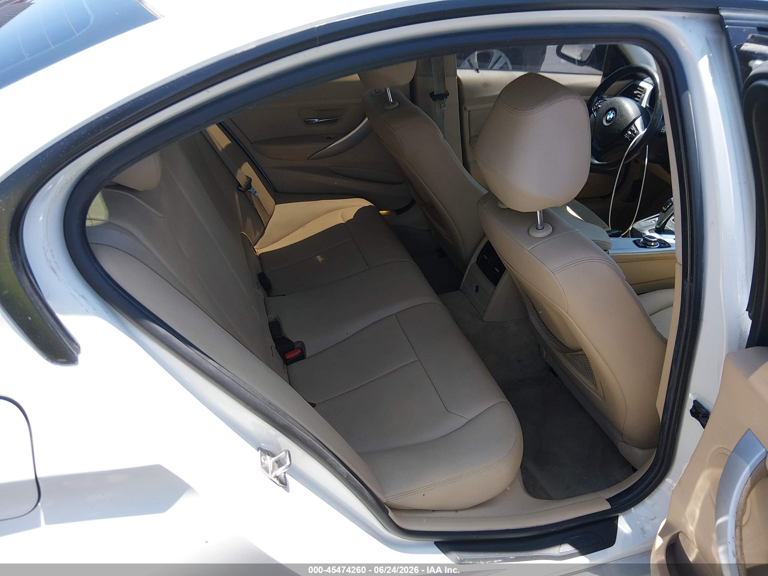 2013 Bmw 328i   White vin: WBA3A5C53DF351922