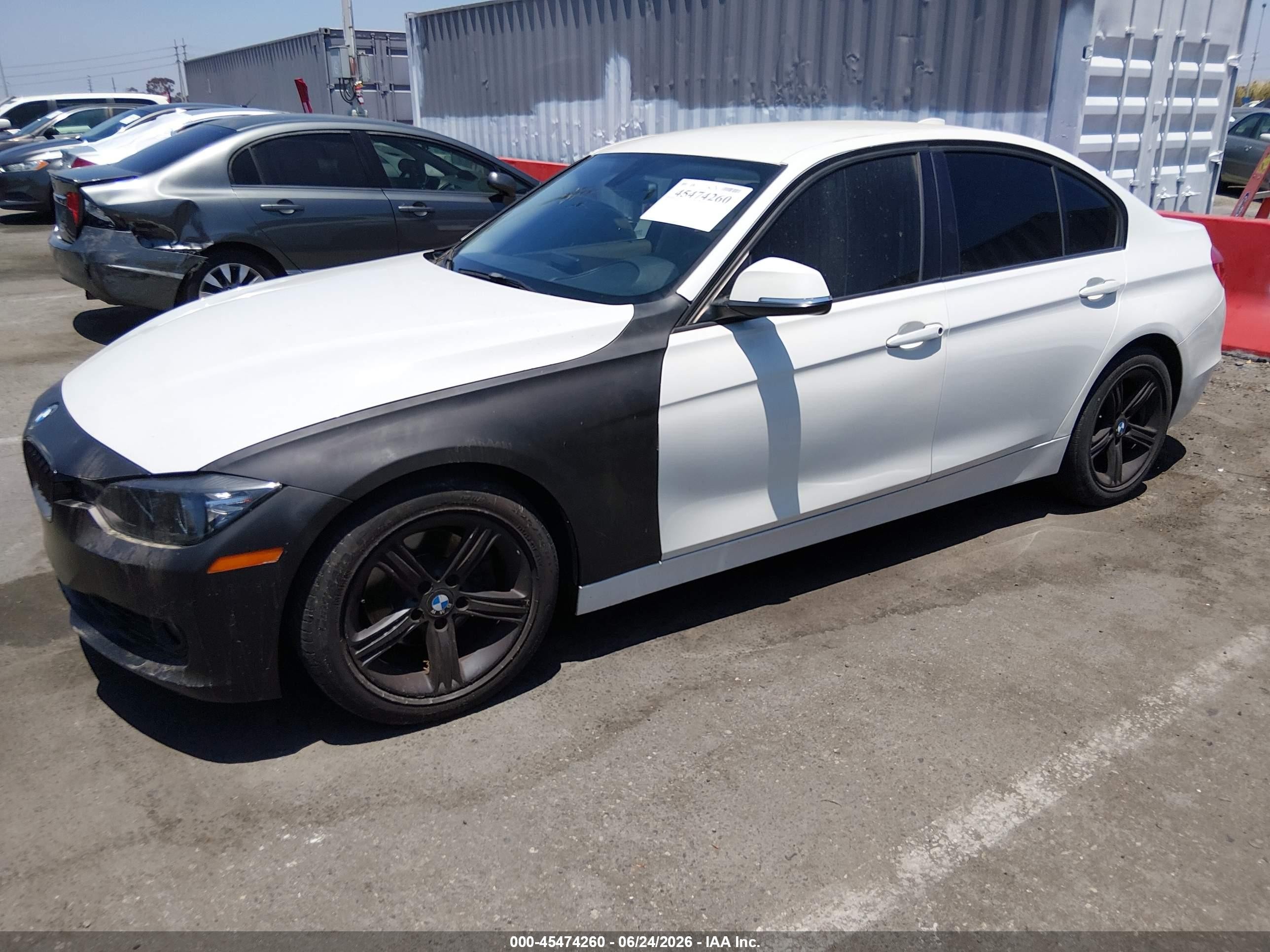 2013 Bmw 328i   White vin: WBA3A5C53DF351922