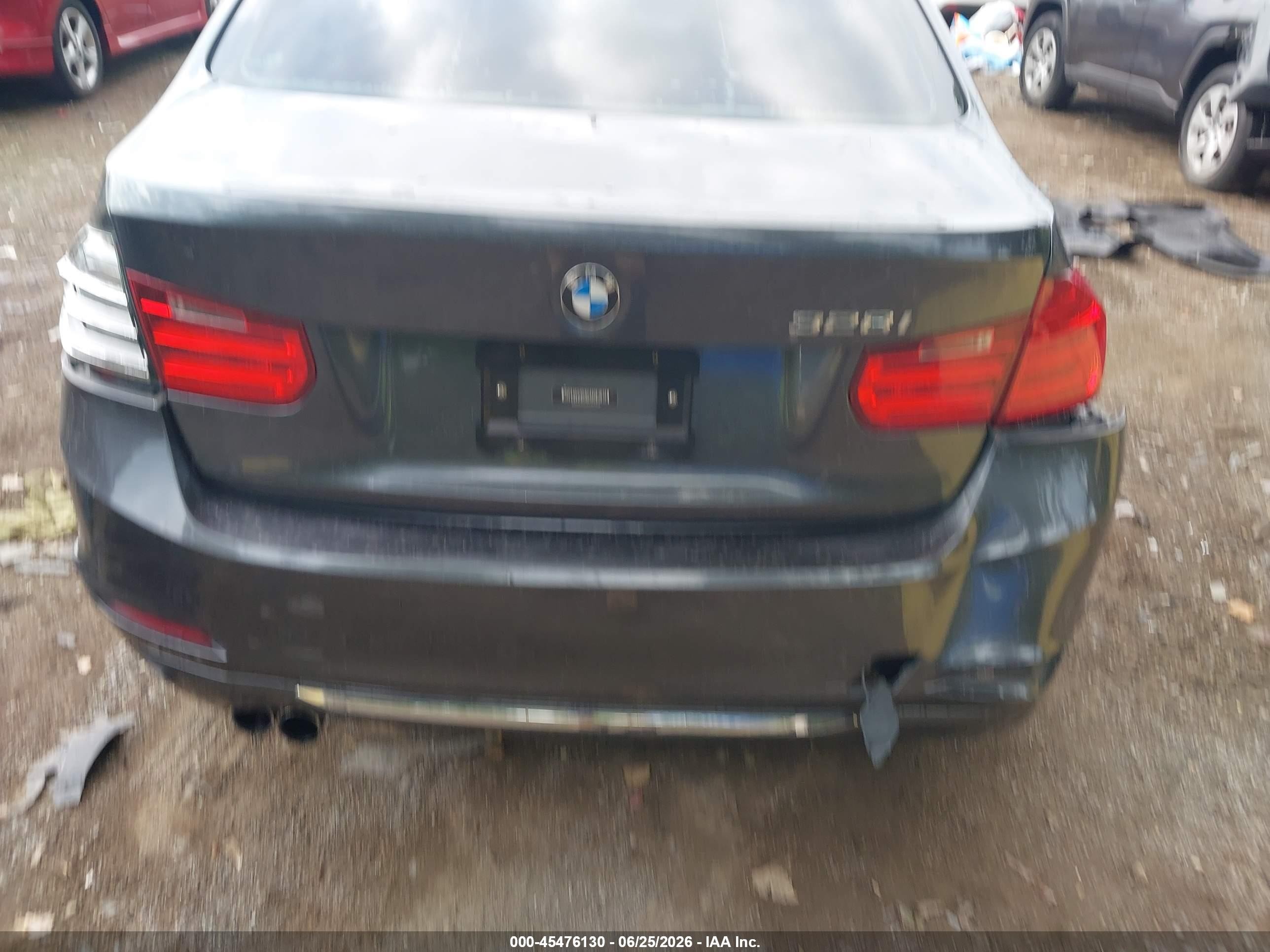 2013 Bmw 328i   Gray vin: WBA3A5C53DF357378