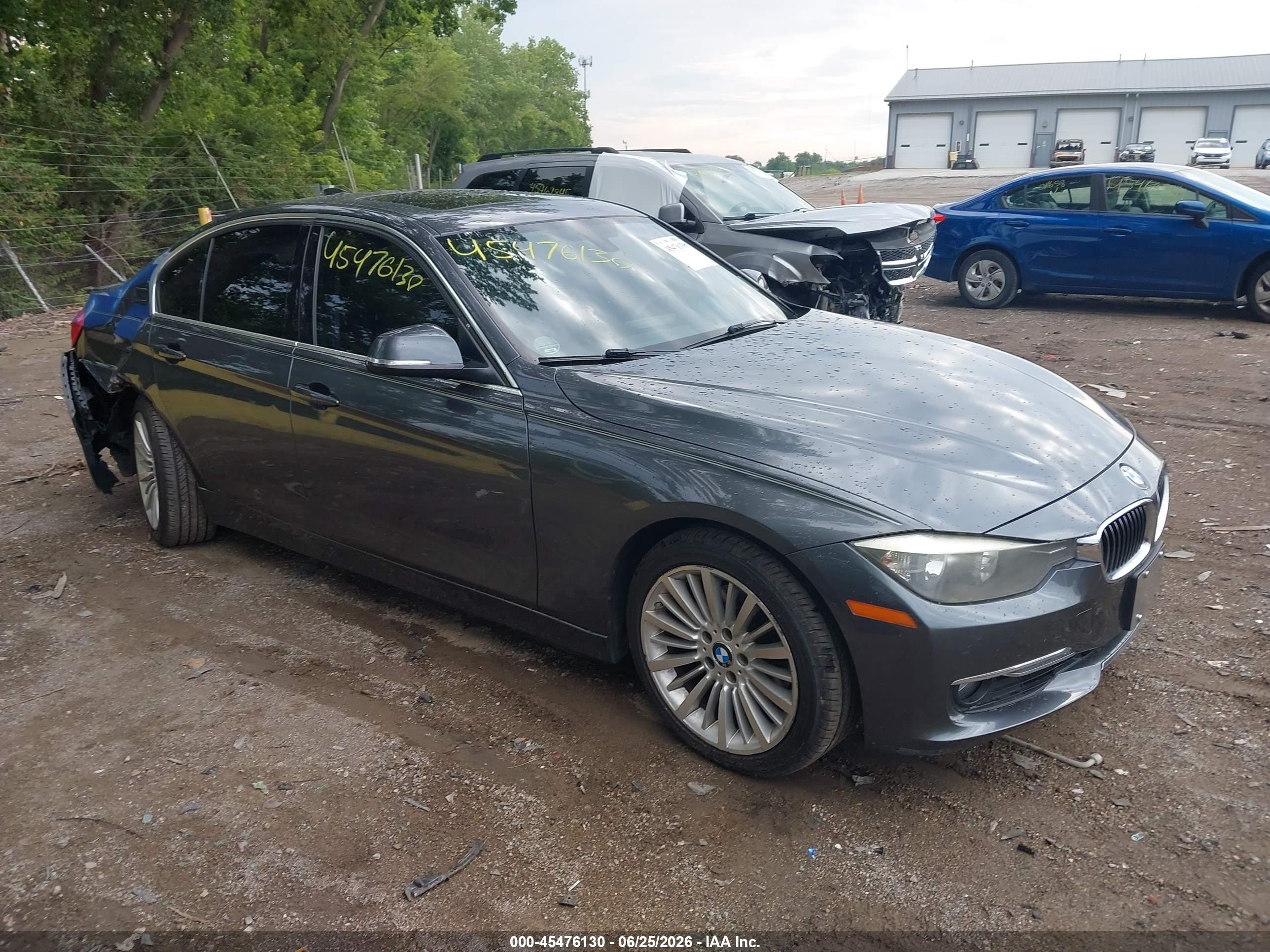 2013 Bmw 328i   Серый vin: WBA3A5C53DF357378