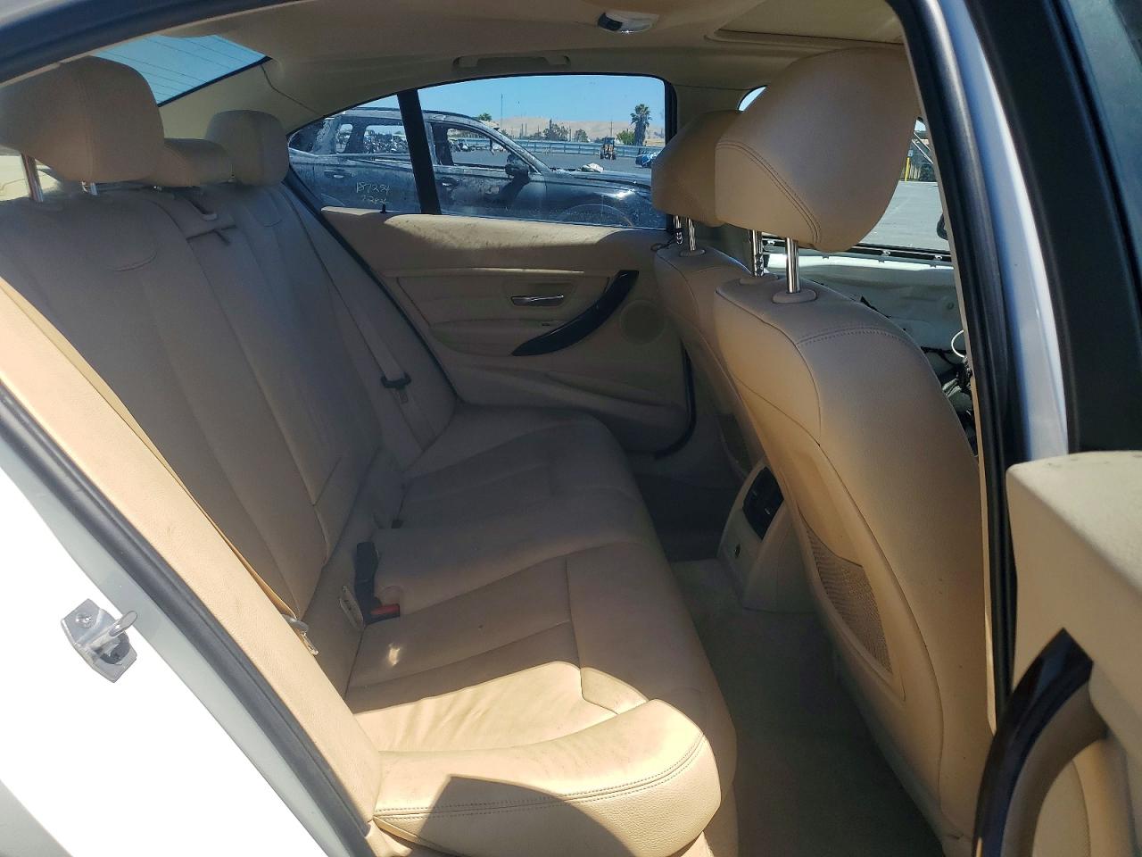 2013 Bmw 328 I White vin: WBA3A5C53DJ462869
