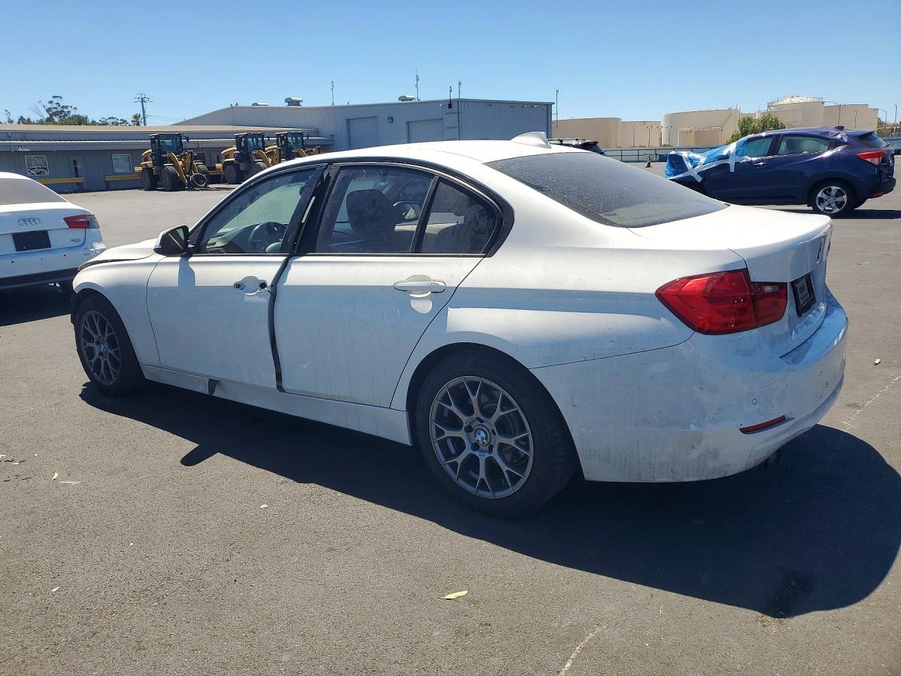 2013 Bmw 328 I White vin: WBA3A5C53DJ462869