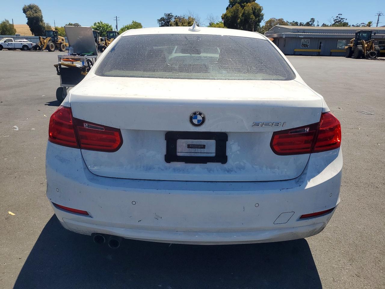 2013 Bmw 328 I White vin: WBA3A5C53DJ462869