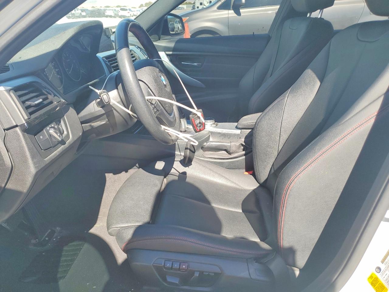2014 Bmw 328 I White vin: WBA3A5C53EF605551